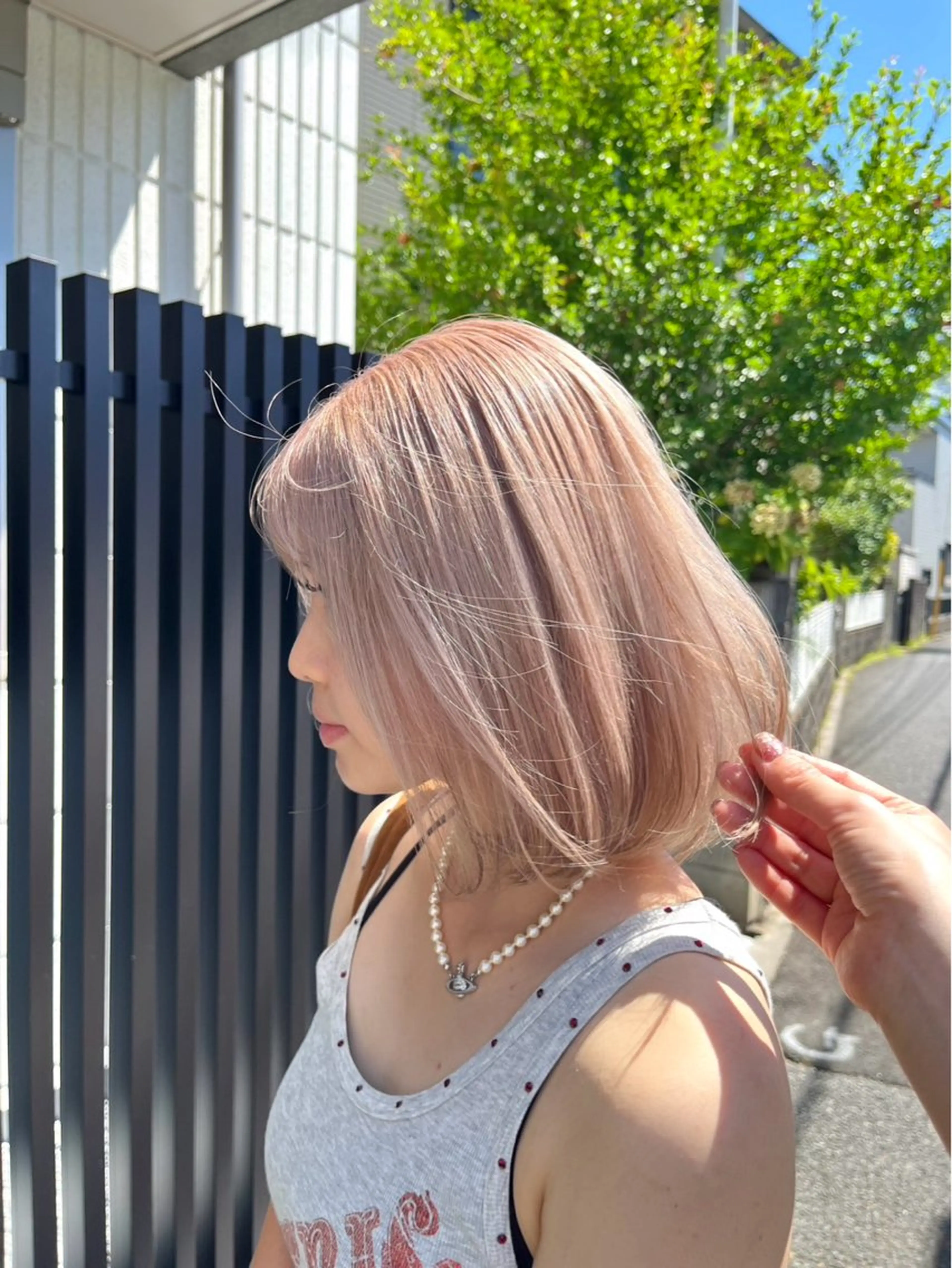 カラー ヘアカラー ENV 船橋 佐久間 彩のヘアスタイル