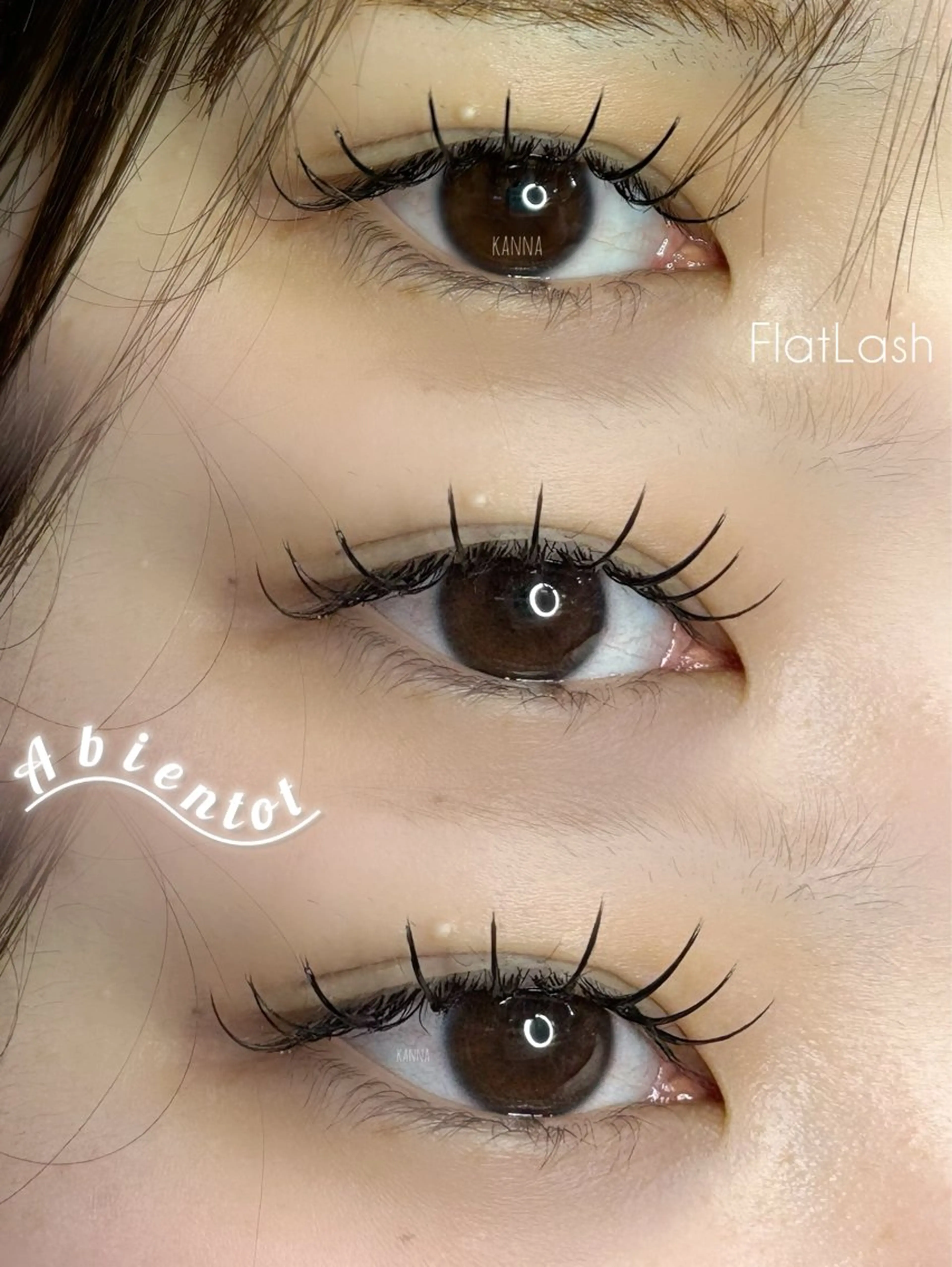 マツエク・マツパ Abientot Kannaのマツエク・マツパデザイン