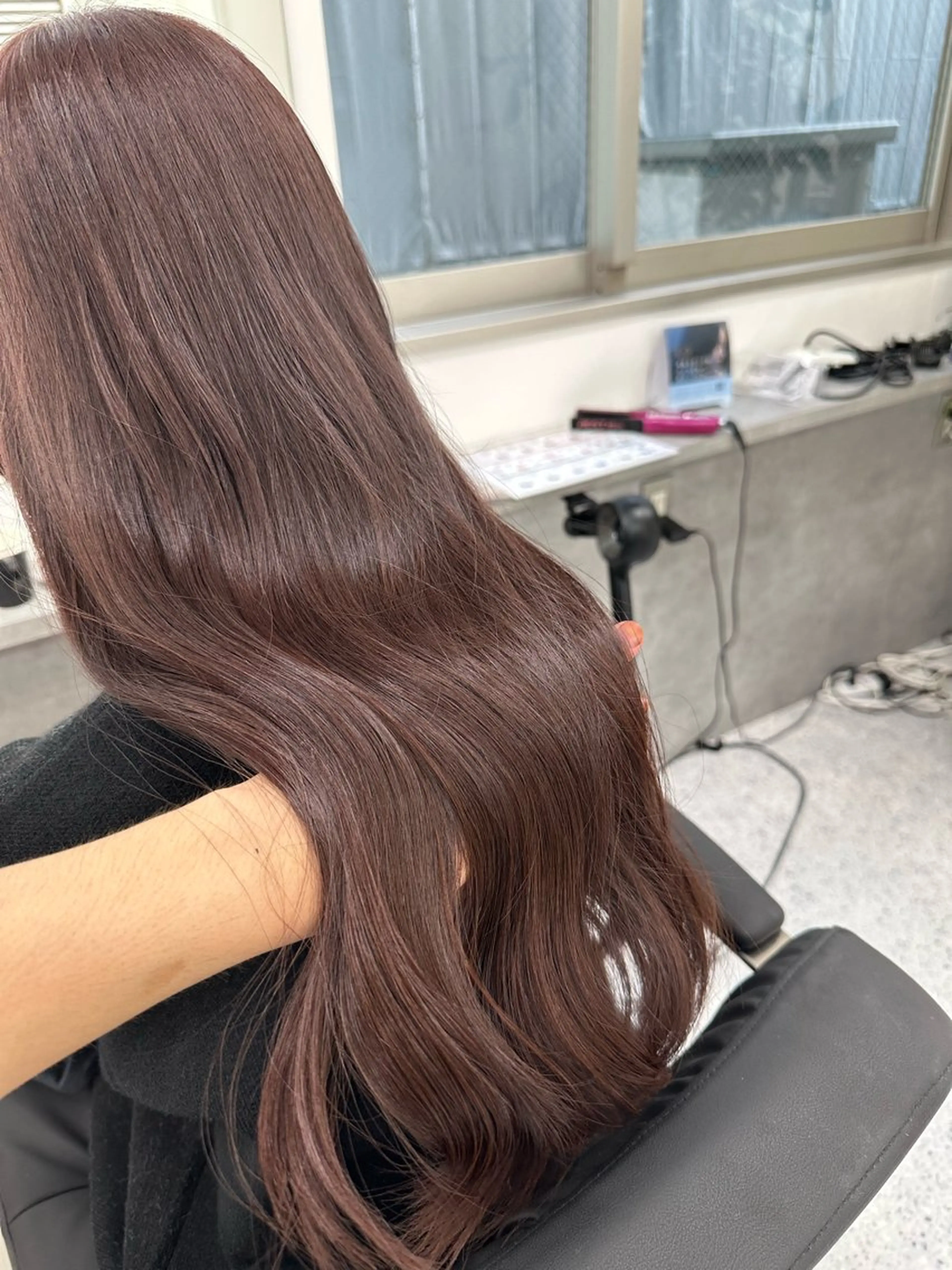 ロング カラー ヘアアレンジ 久米 治仁のヘアスタイル