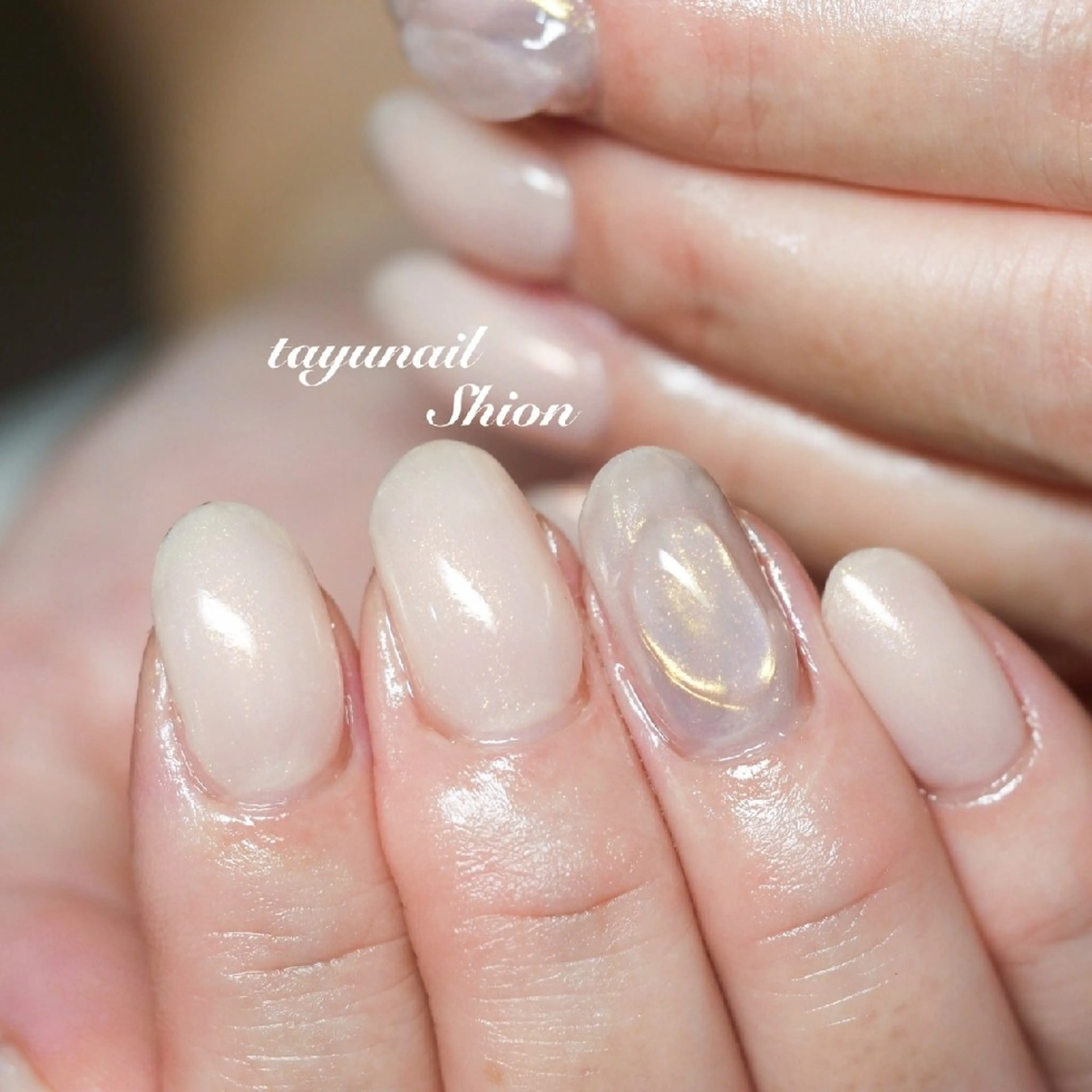 ネイル アートネイル クリアネイル ジェルネイル ニュアンスネイル パラジェル ネイルサロン 【たゆnail】のネイルデザイン