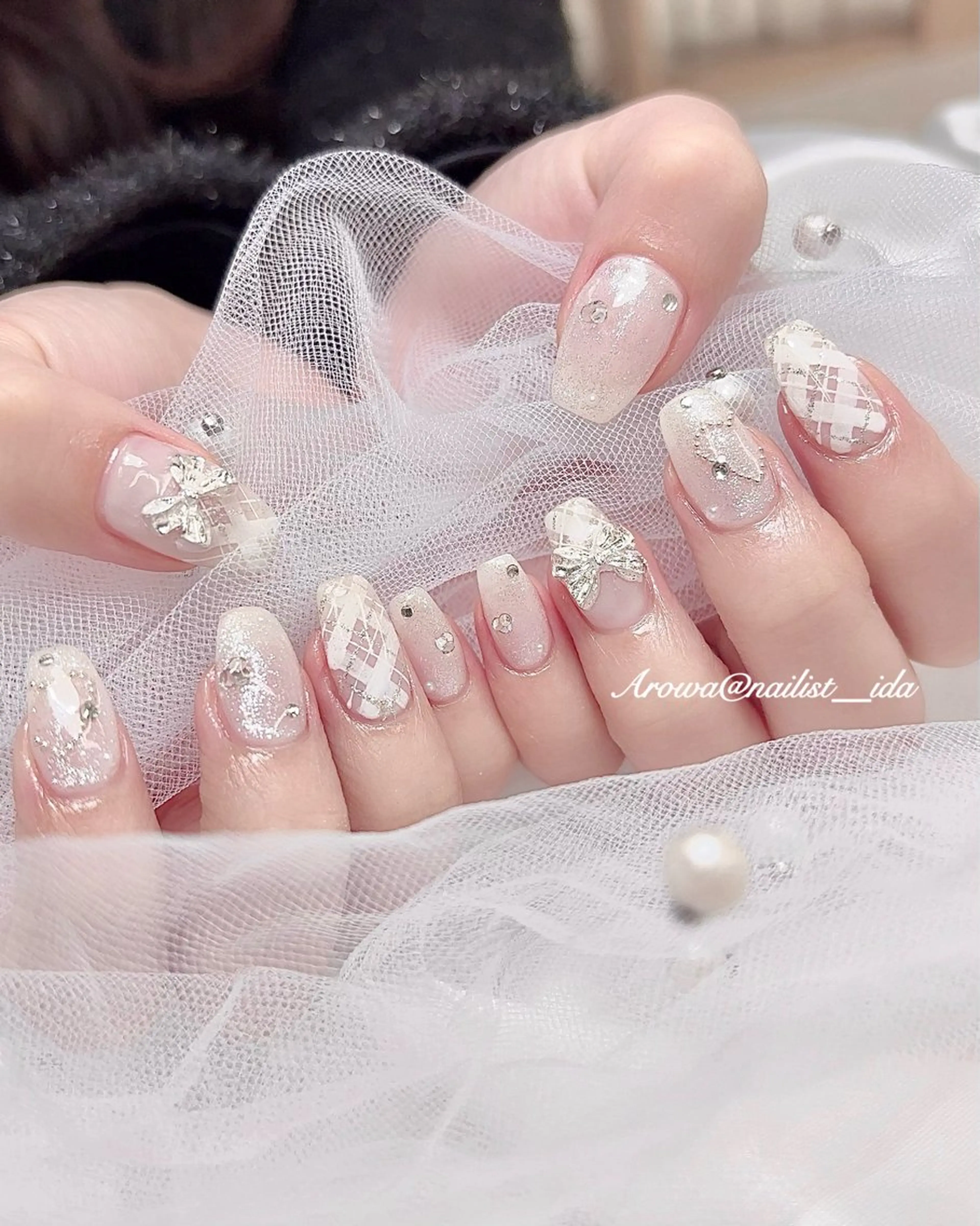 ネイル ハンドネイル Arowa 伊田のネイルデザイン