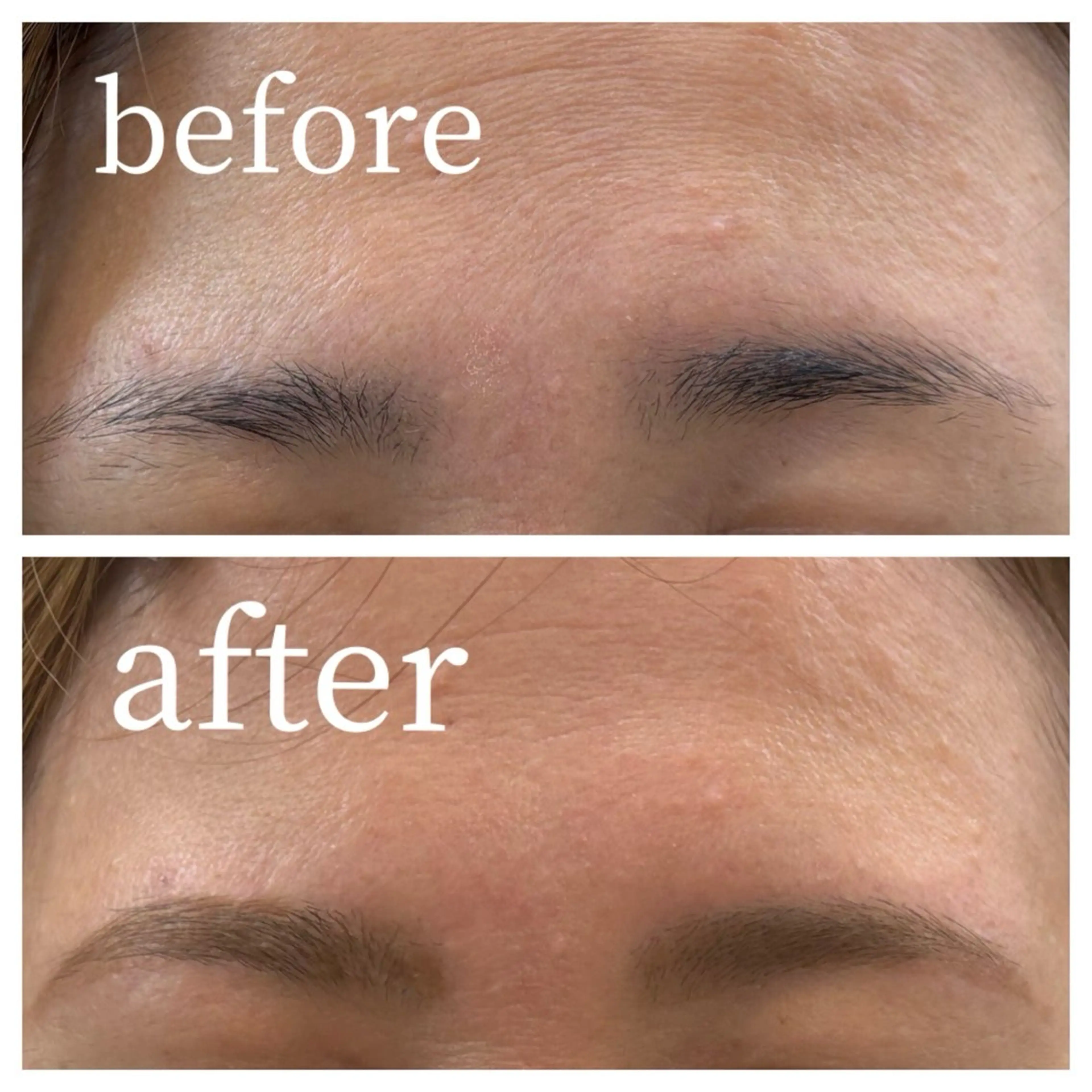 🌈アイブロウスタイリング【美眉ワックス脱毛】🌸眉メイク付き⭐️の写真