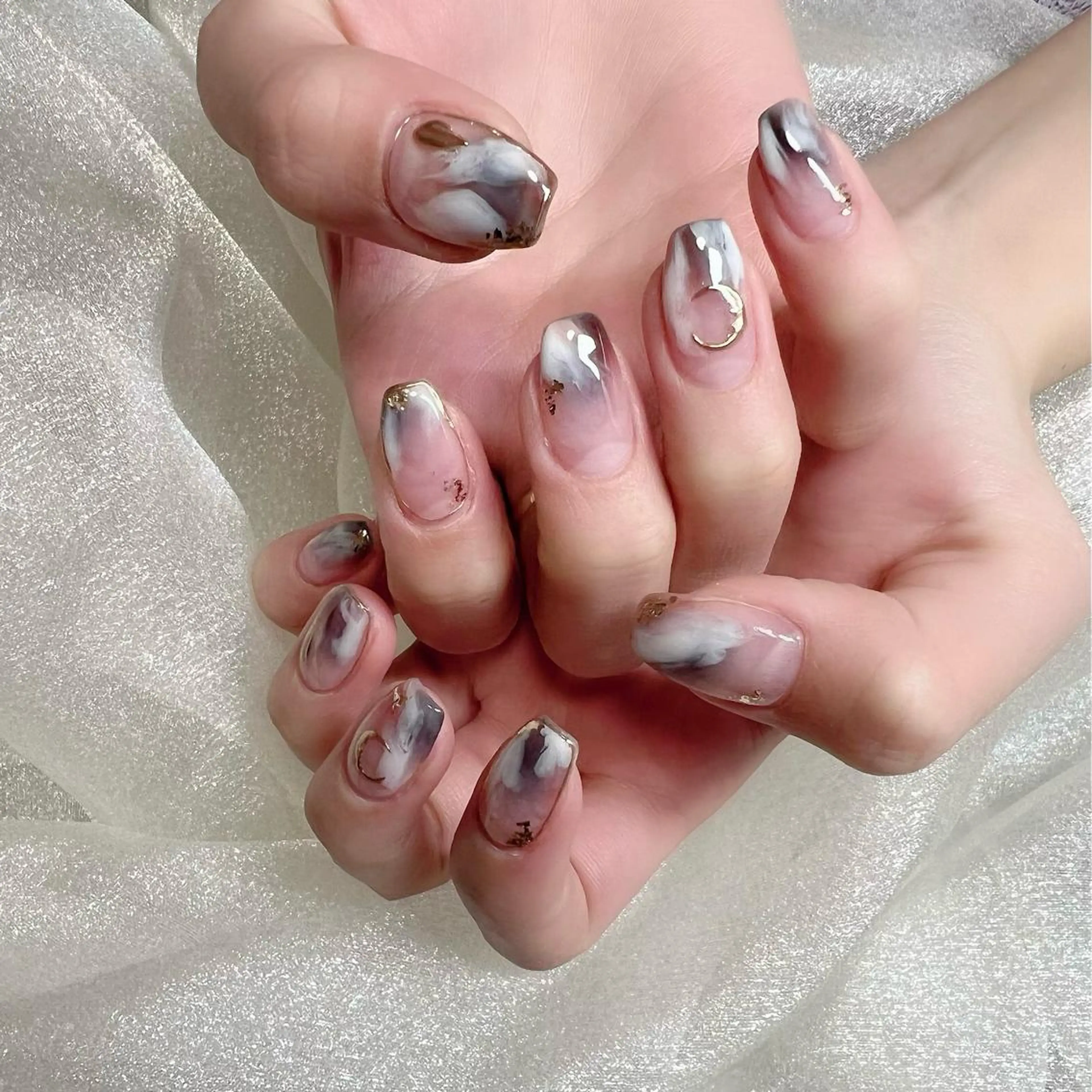 ネイル ハンドネイル Sympa:) YURIKAのネイルデザイン