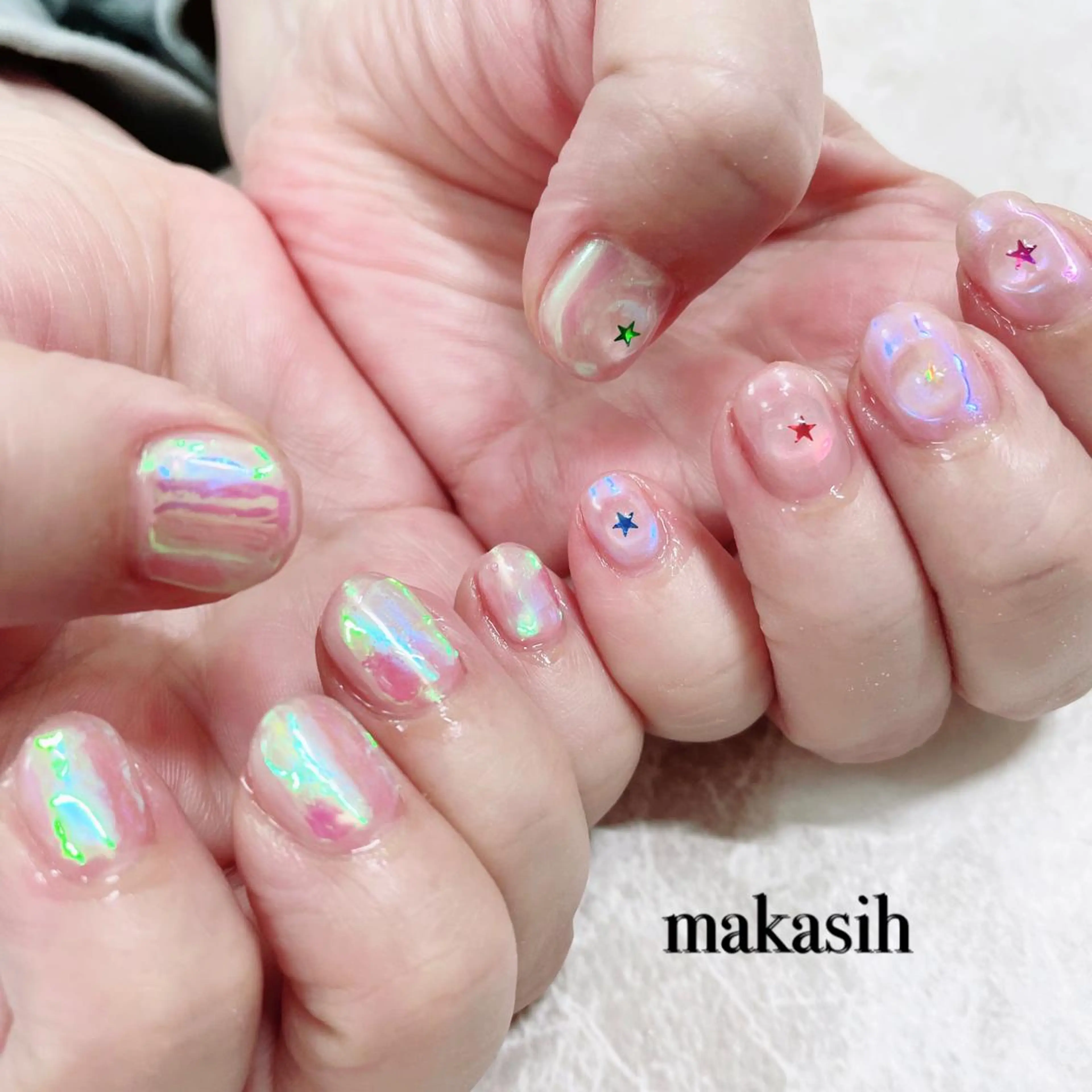 ネイル オーロラネイル 濱田 美菜子のエステ・リラクイメージ