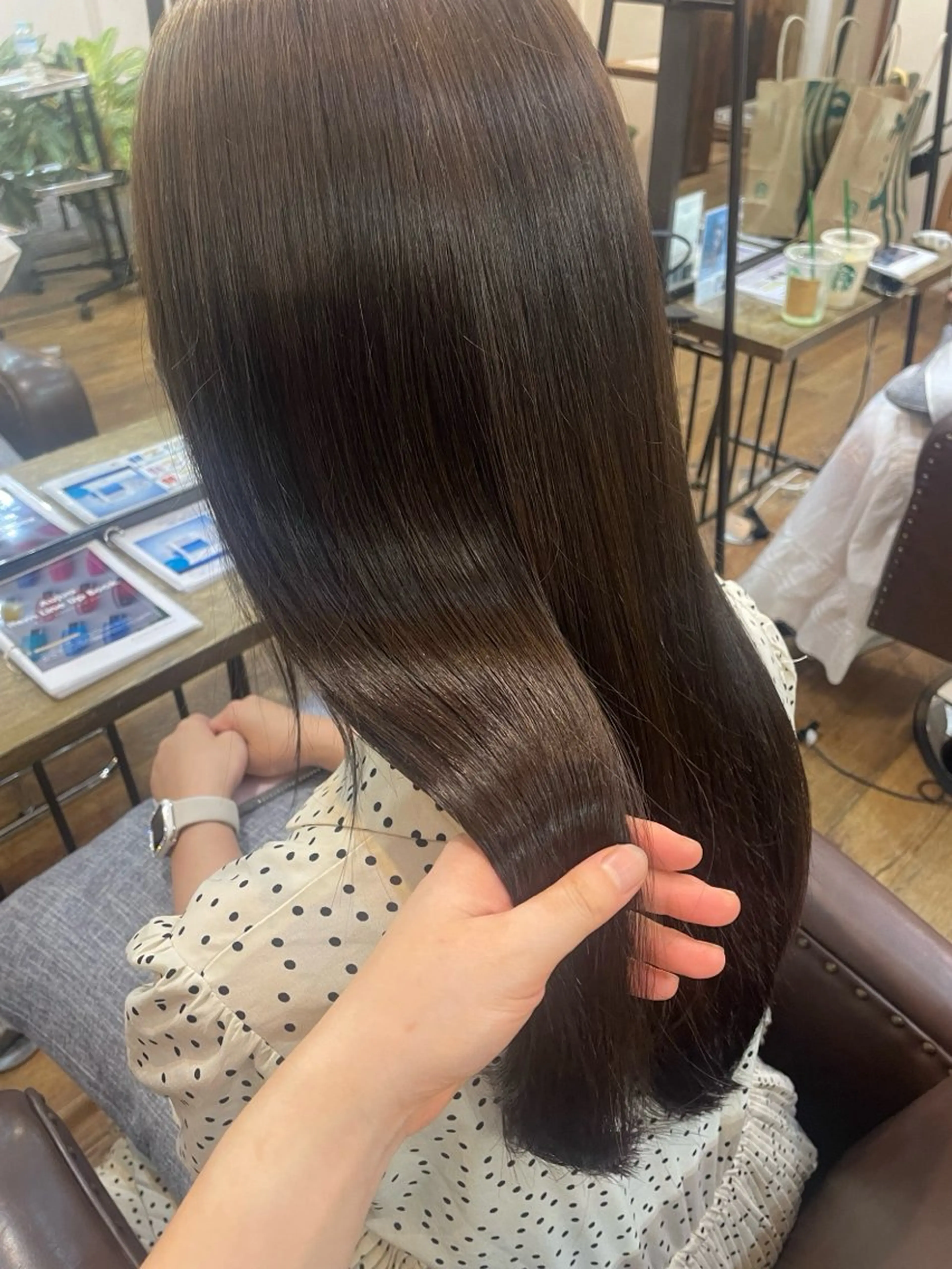 ロング トリートメント 菊池 菫のヘアスタイル