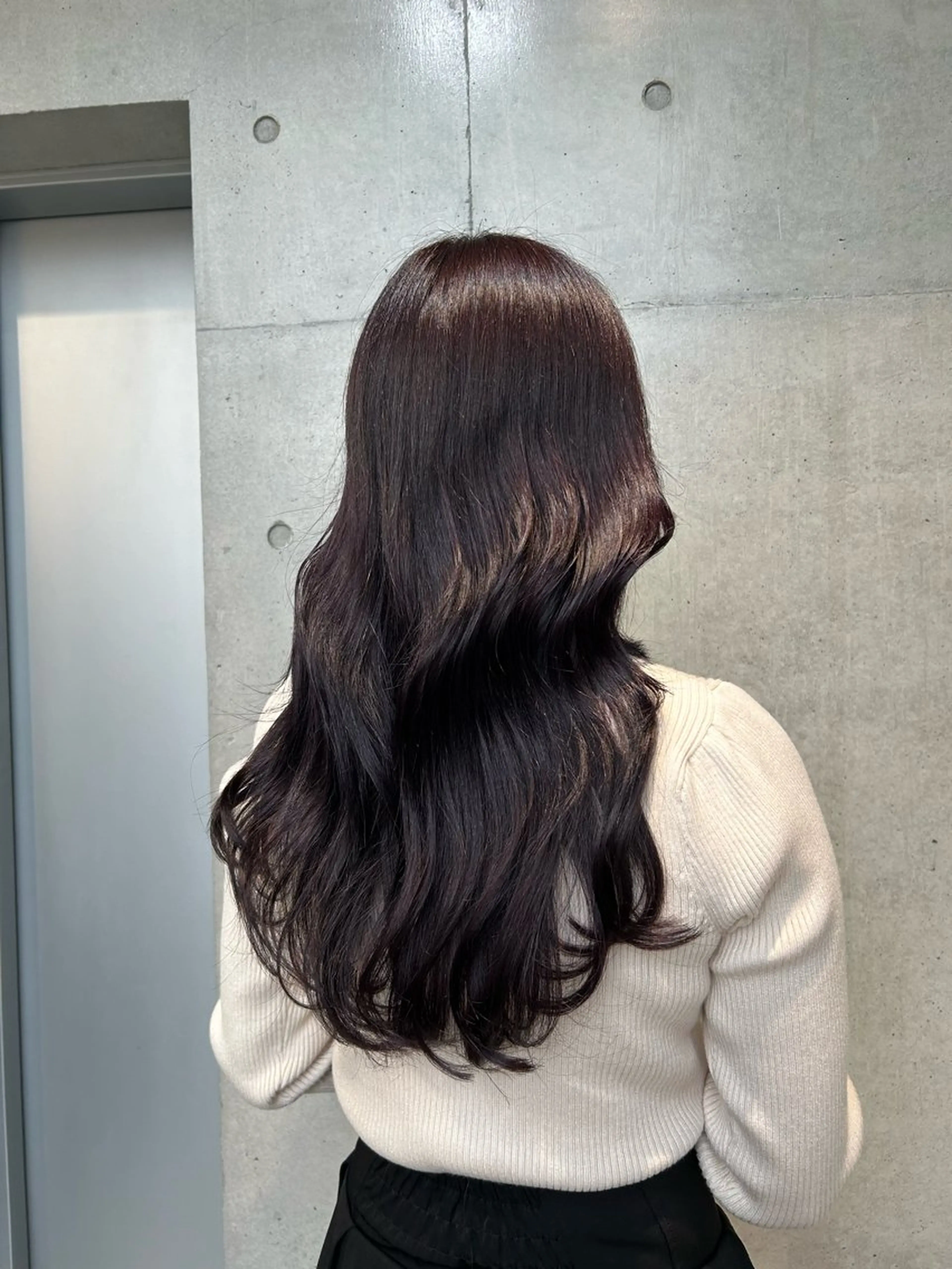 ロング カラー ヘアアレンジ カット ヘアカラー トリートメント ボブ艶モテカラー🫧 カリンのヘアスタイル