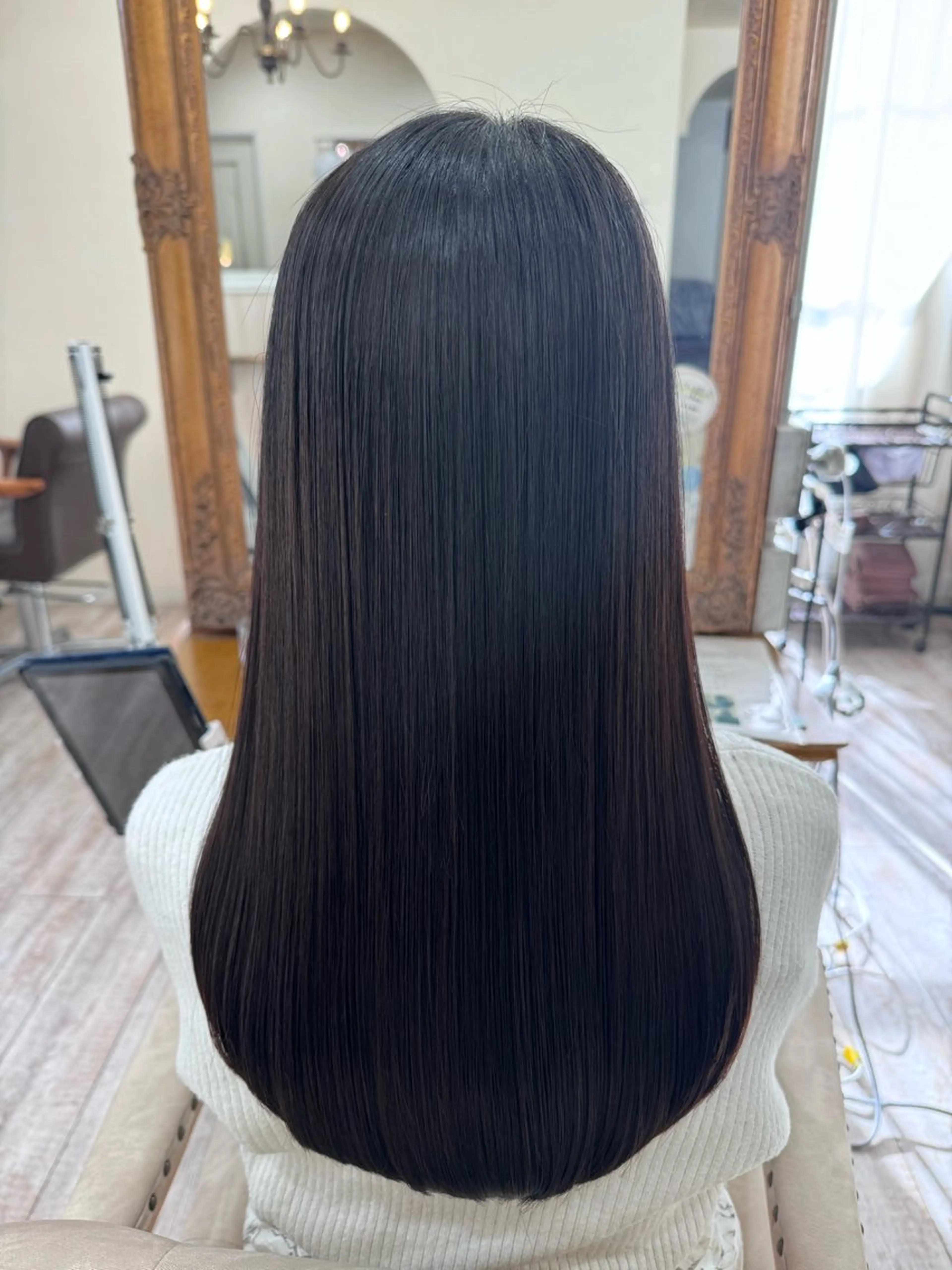 ロング カラー 髪質改善 カット 縮毛矯正 トリートメント 新越谷noble店長 松本拓也▶◀*.のヘアスタイル