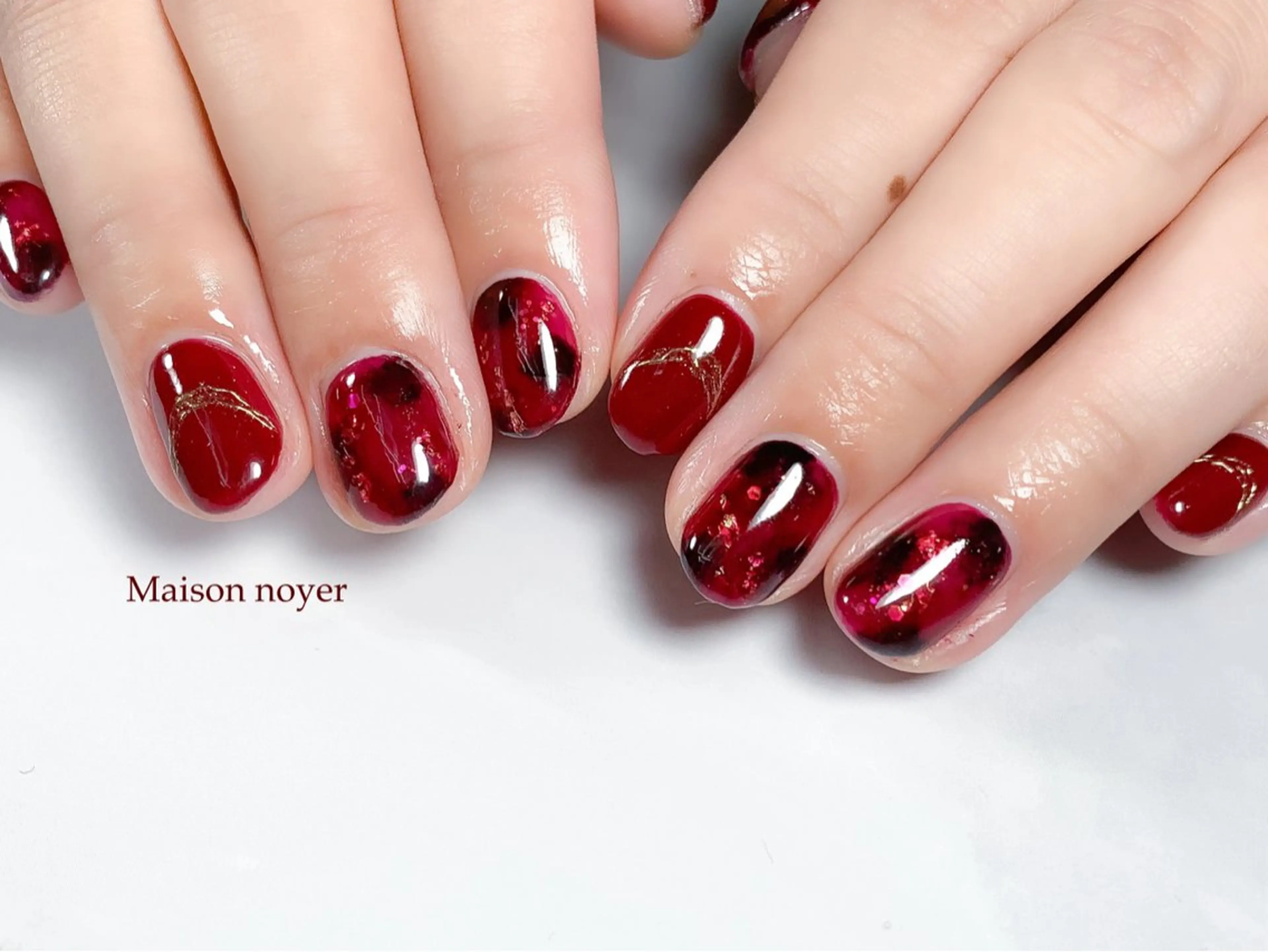 ネイル ハンドネイル Maison noyerのネイルデザイン