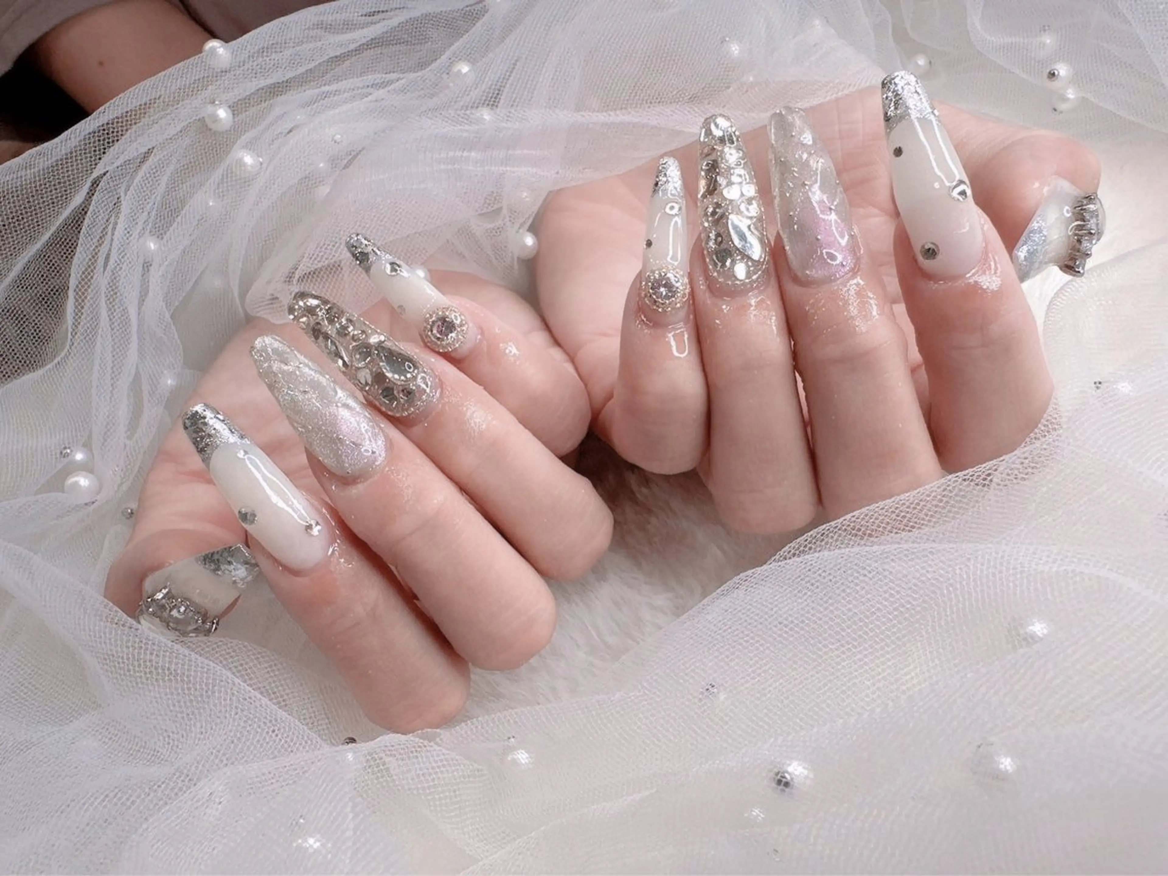 ネイル ハンドネイル 長さだし専門店 ROKANAILのネイルデザイン