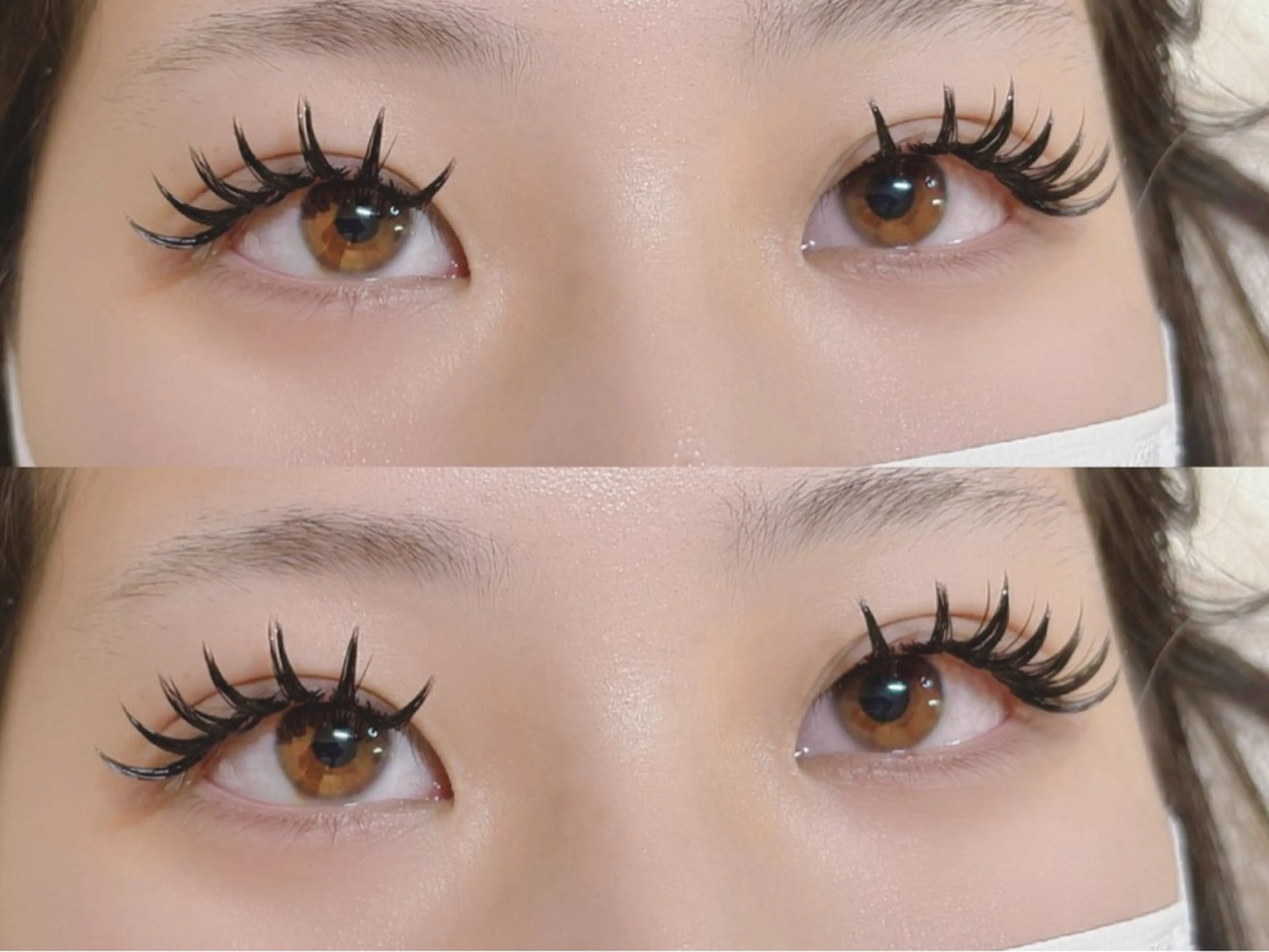 マツエク・マツパ 付け放題 バインドロック 束感まつ毛 フラットラッシュ パリジェンヌラッシュリフト マツエク リナ アメ村のマツエク・マツパデザイン