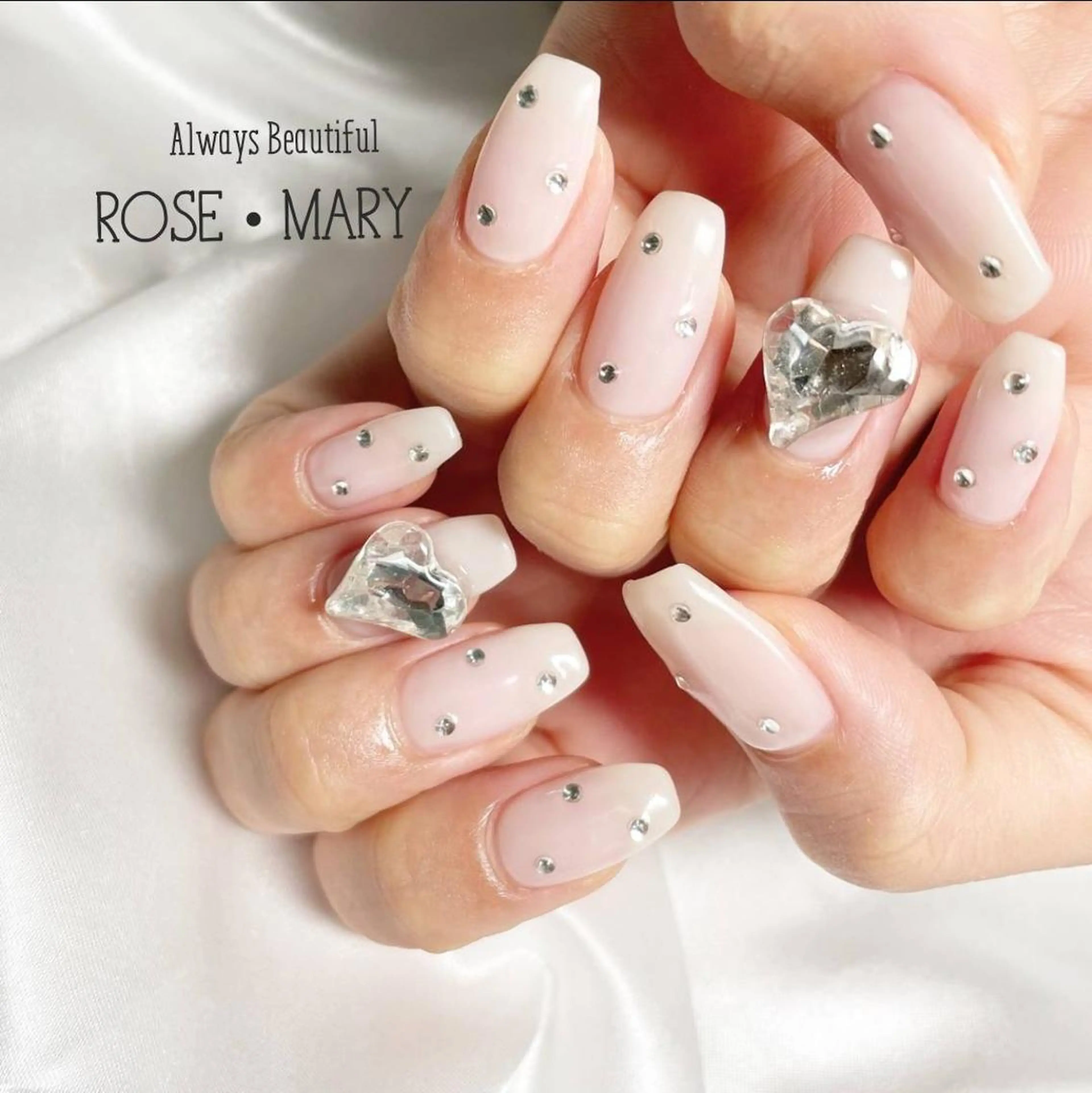 ネイル ハンドネイル ROSE・ MARY 鈴木のネイルデザイン