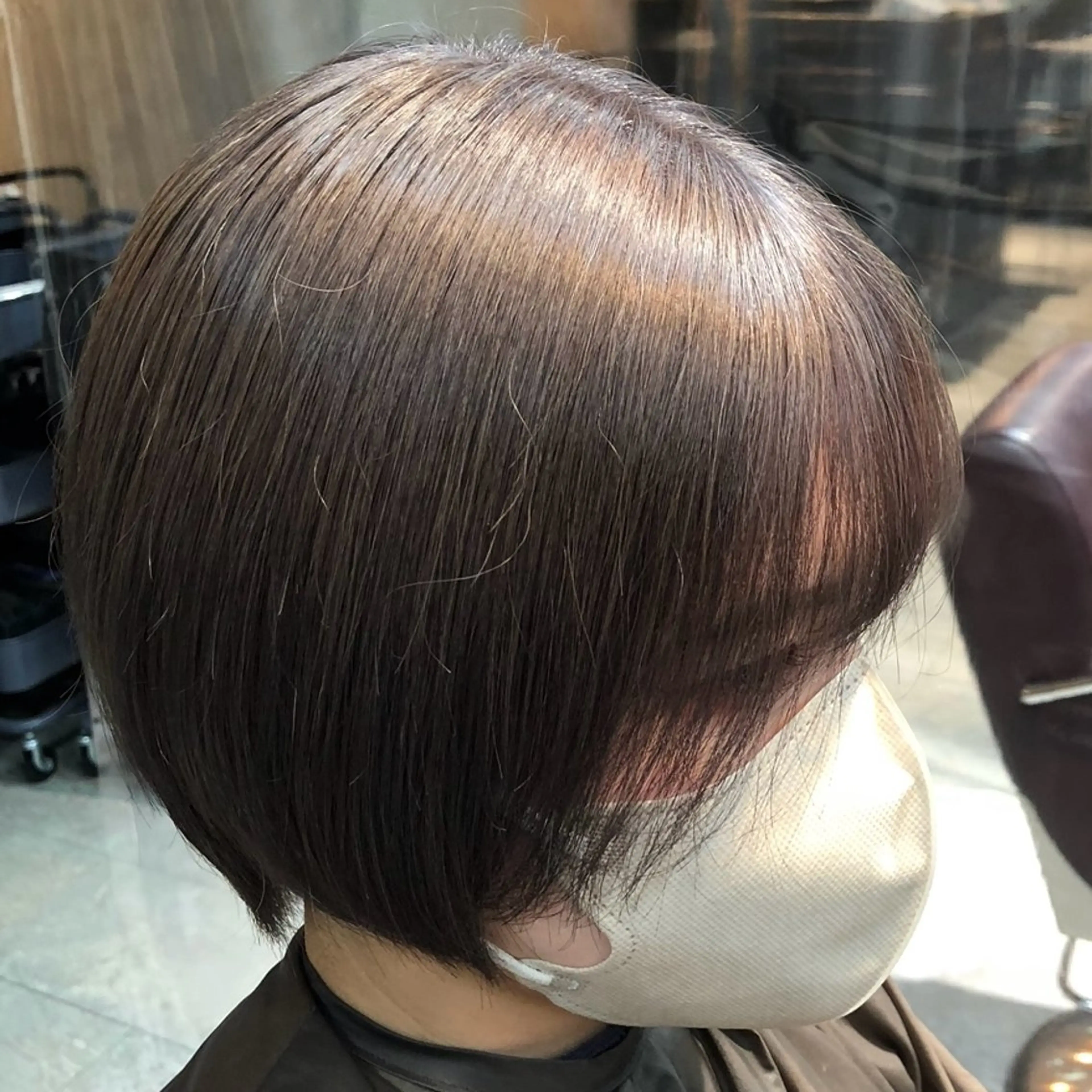 ミディアム カラー ヘアアレンジ fifth 石川 凪のヘアスタイル