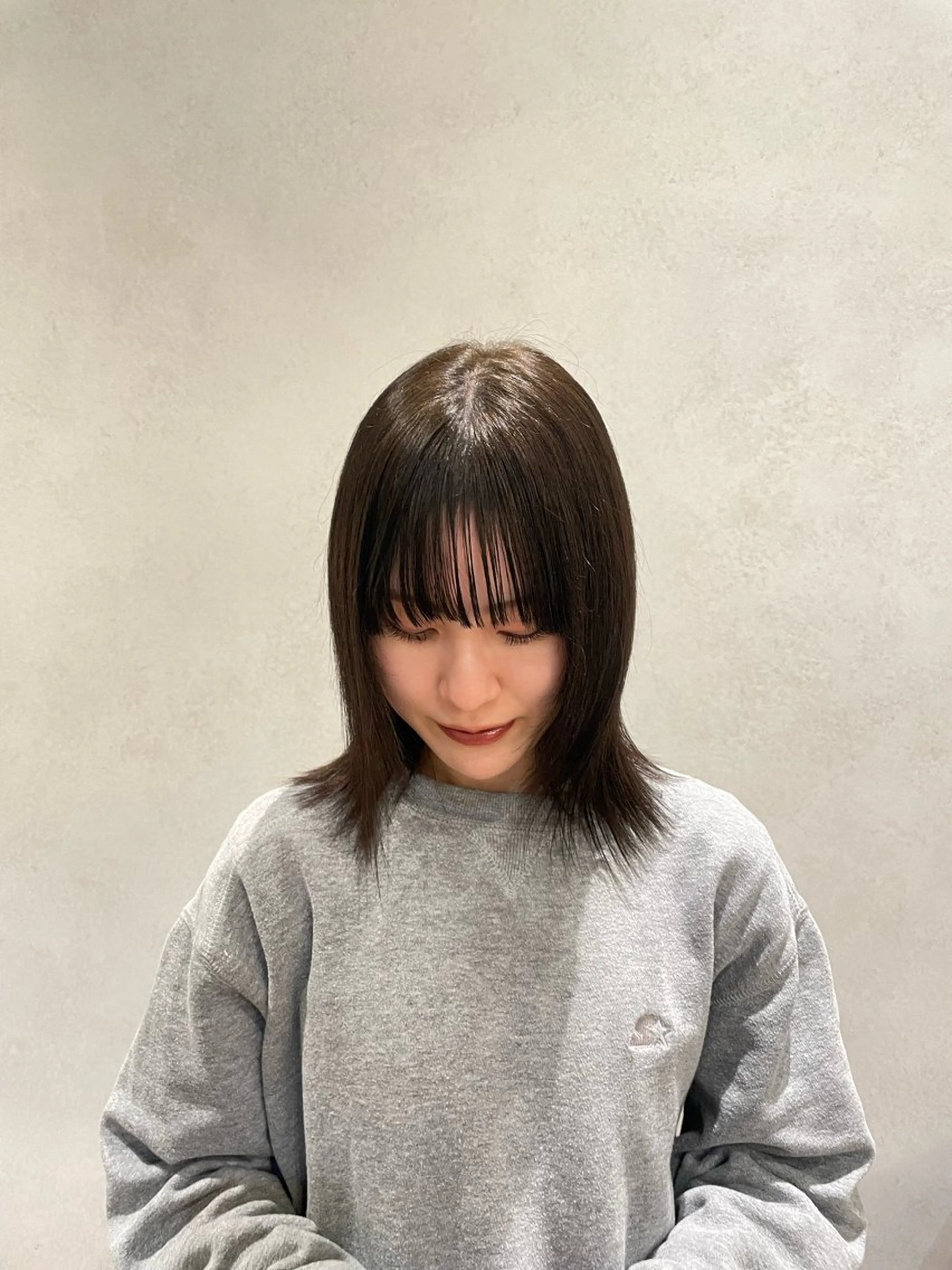 ミディアム ⭐︎カットモデル 無料⭐︎カレンのヘアスタイル