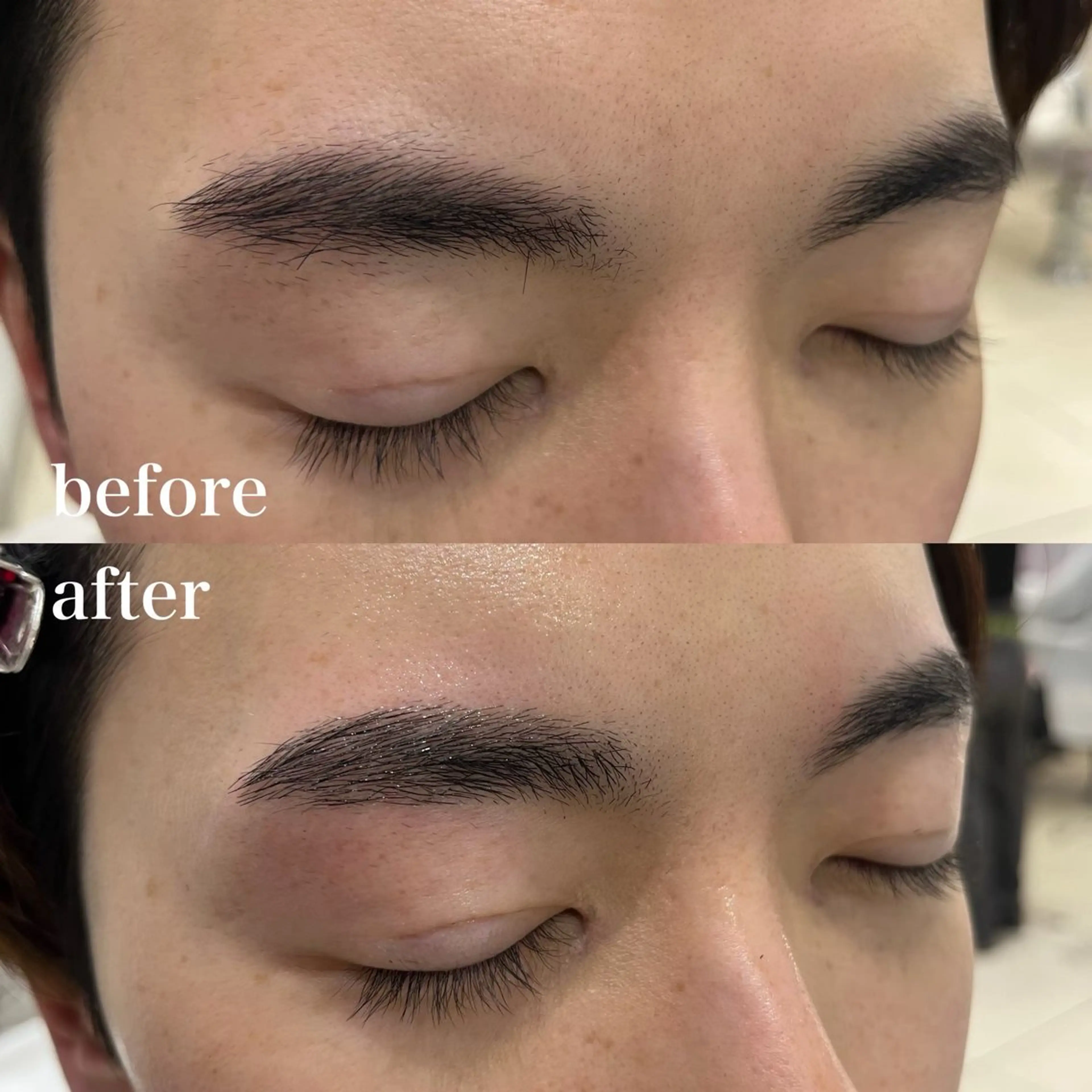 アイブロウ ワックス脱毛 眉カット その他(アイブロウ) メンズカット支持率 No.I👑sawaのヘアスタイル