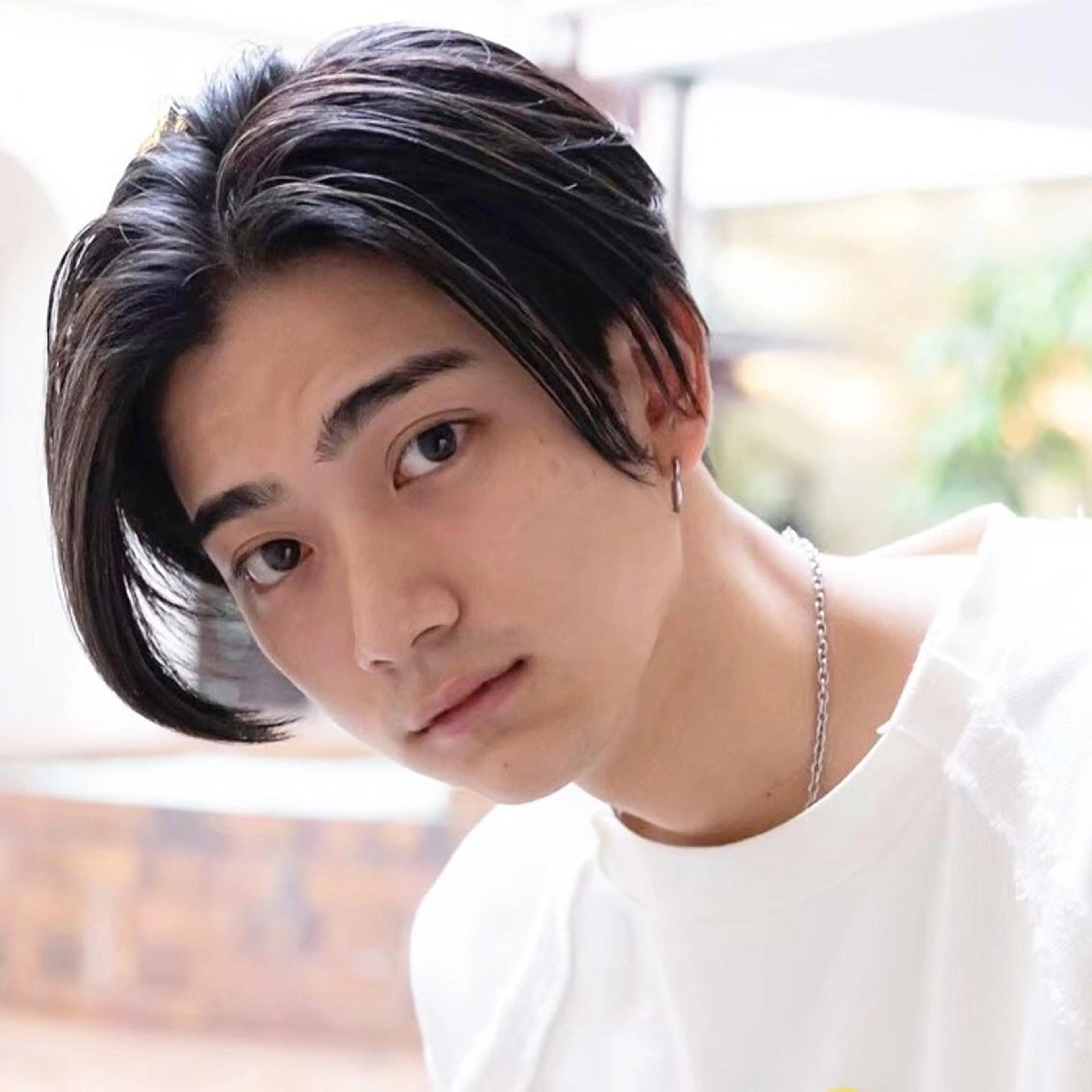 ショート カラー パーマ メンズ アイブロウ 丁寧なカウンセリング 🌿Chiemi🌿のヘアスタイル