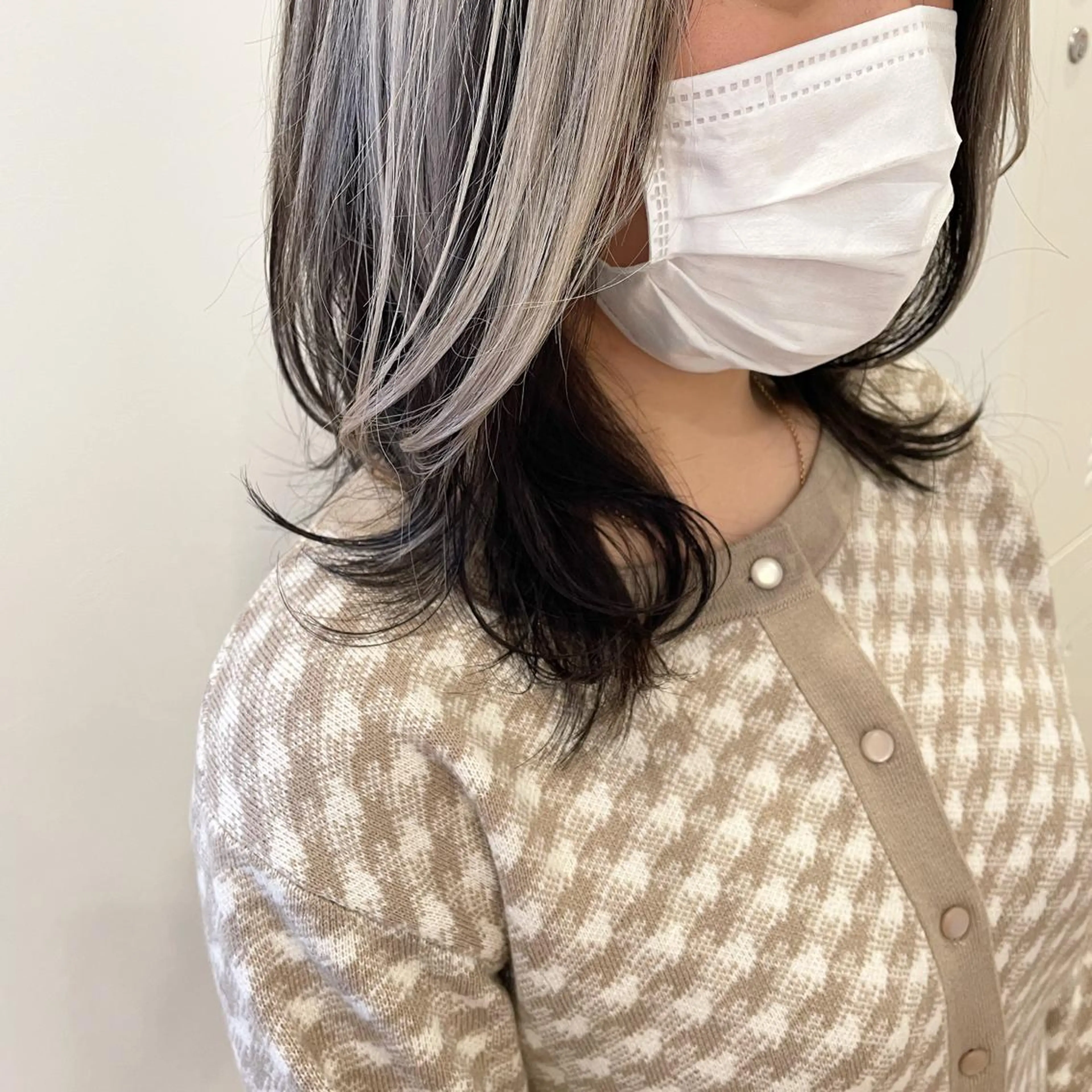 ミディアム カット ヘアカラー トリートメント 北九州美容室 🕊️わかな✂︎のヘアスタイル