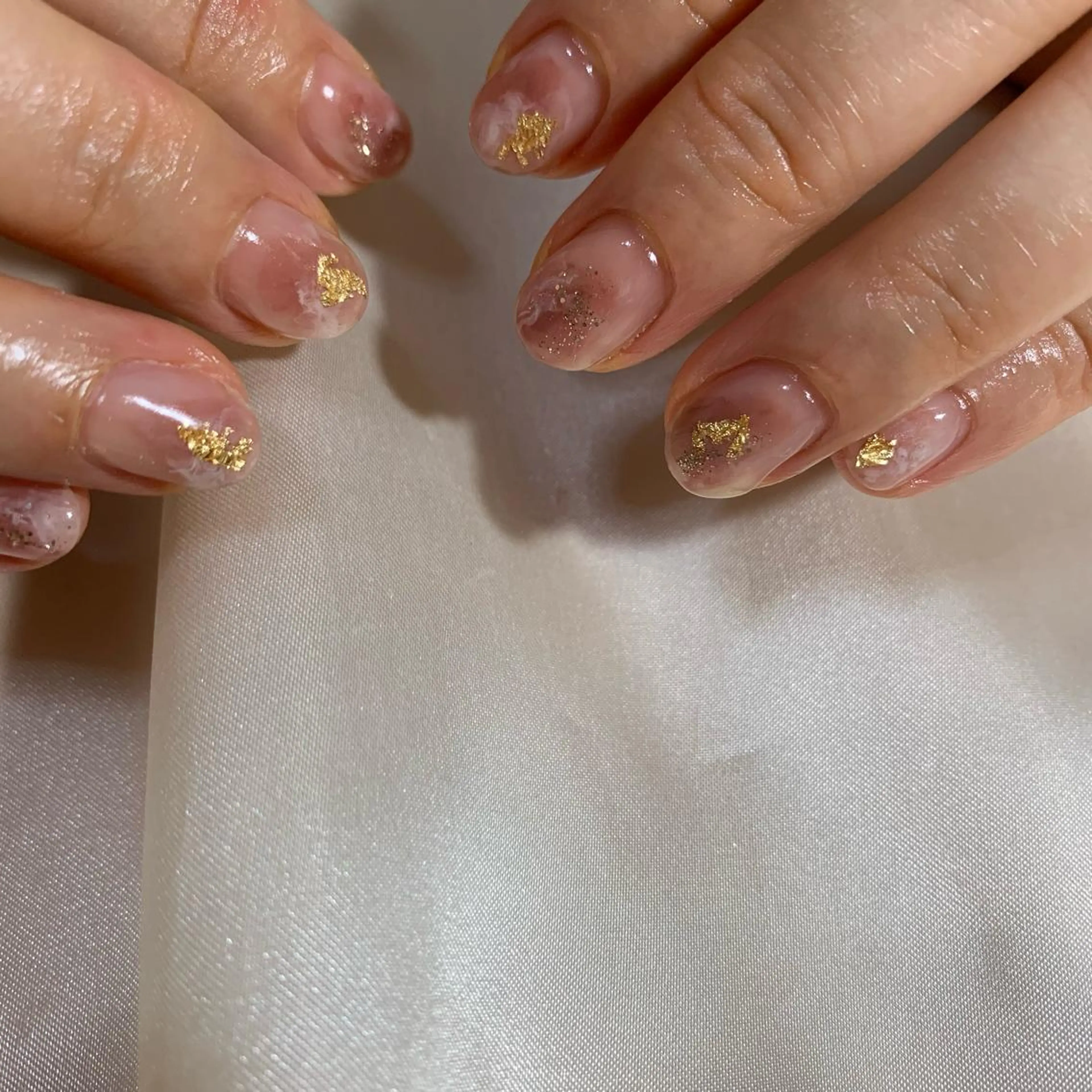 ネイル ニュアンスネイル オフィスネイル Kel_y by yayoiのネイルデザイン