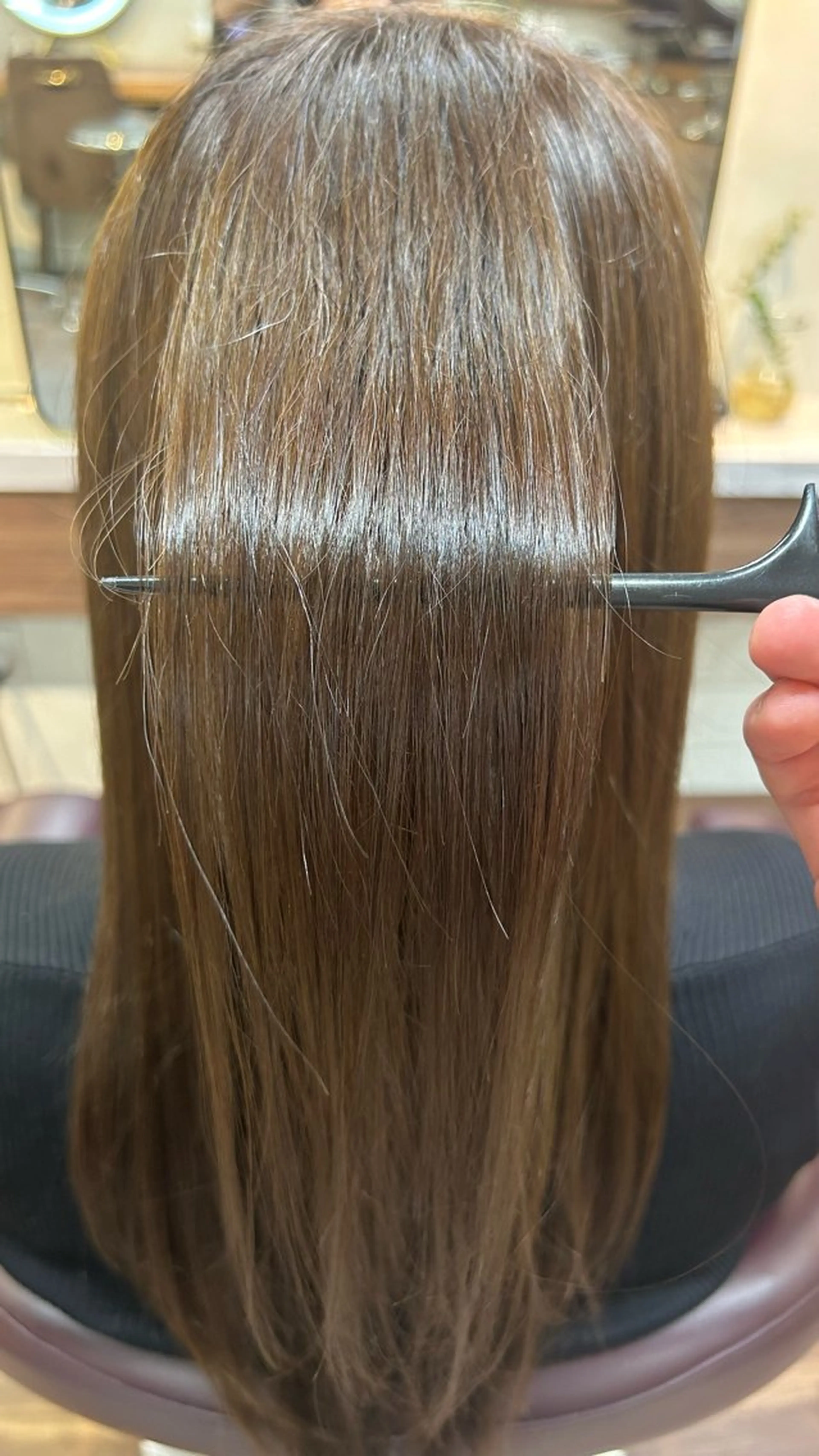 カラー ベージュカラー 野上 晃生のヘアスタイル