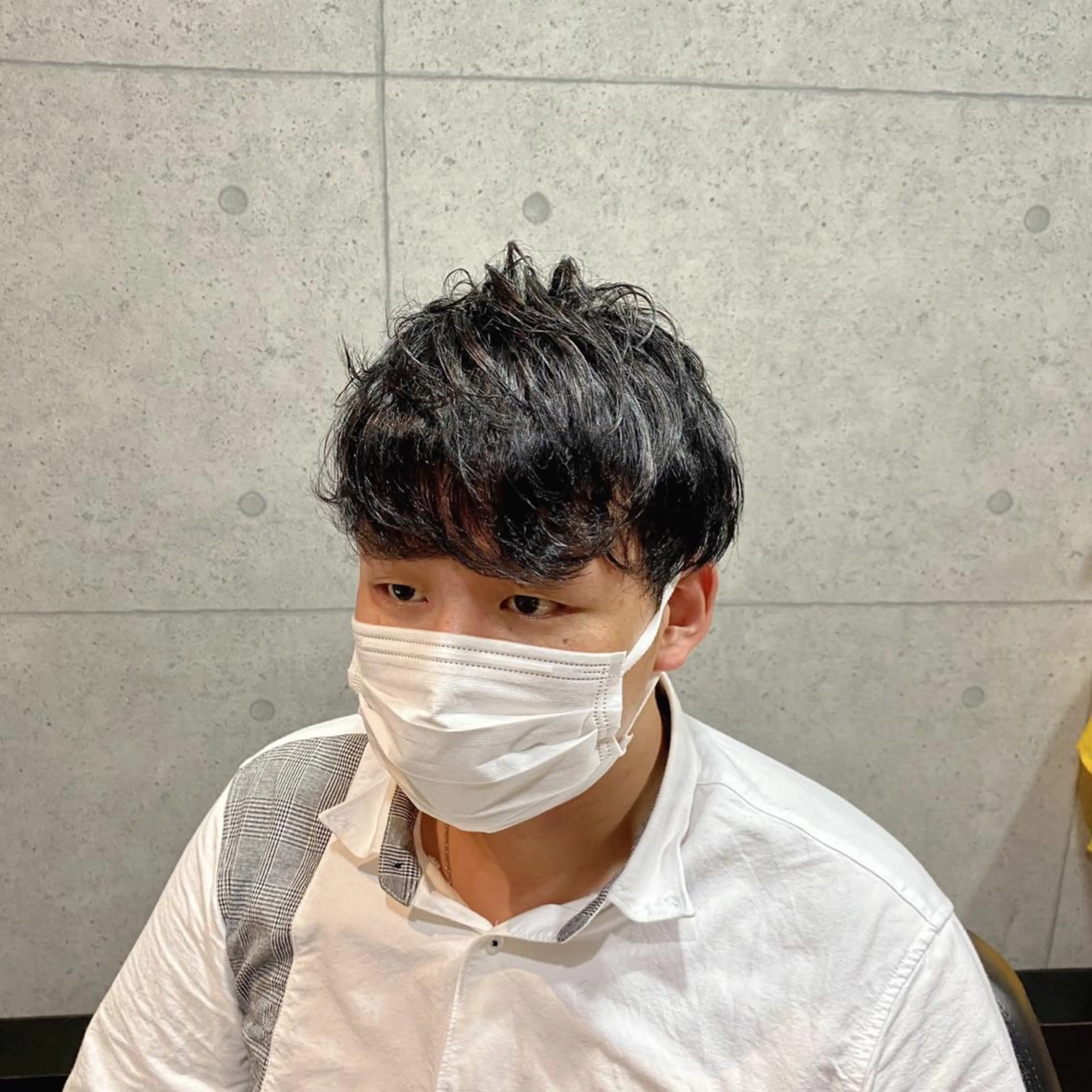 ショート 🔥無料メンズカット /パーマ🔥奥山のヘアスタイル