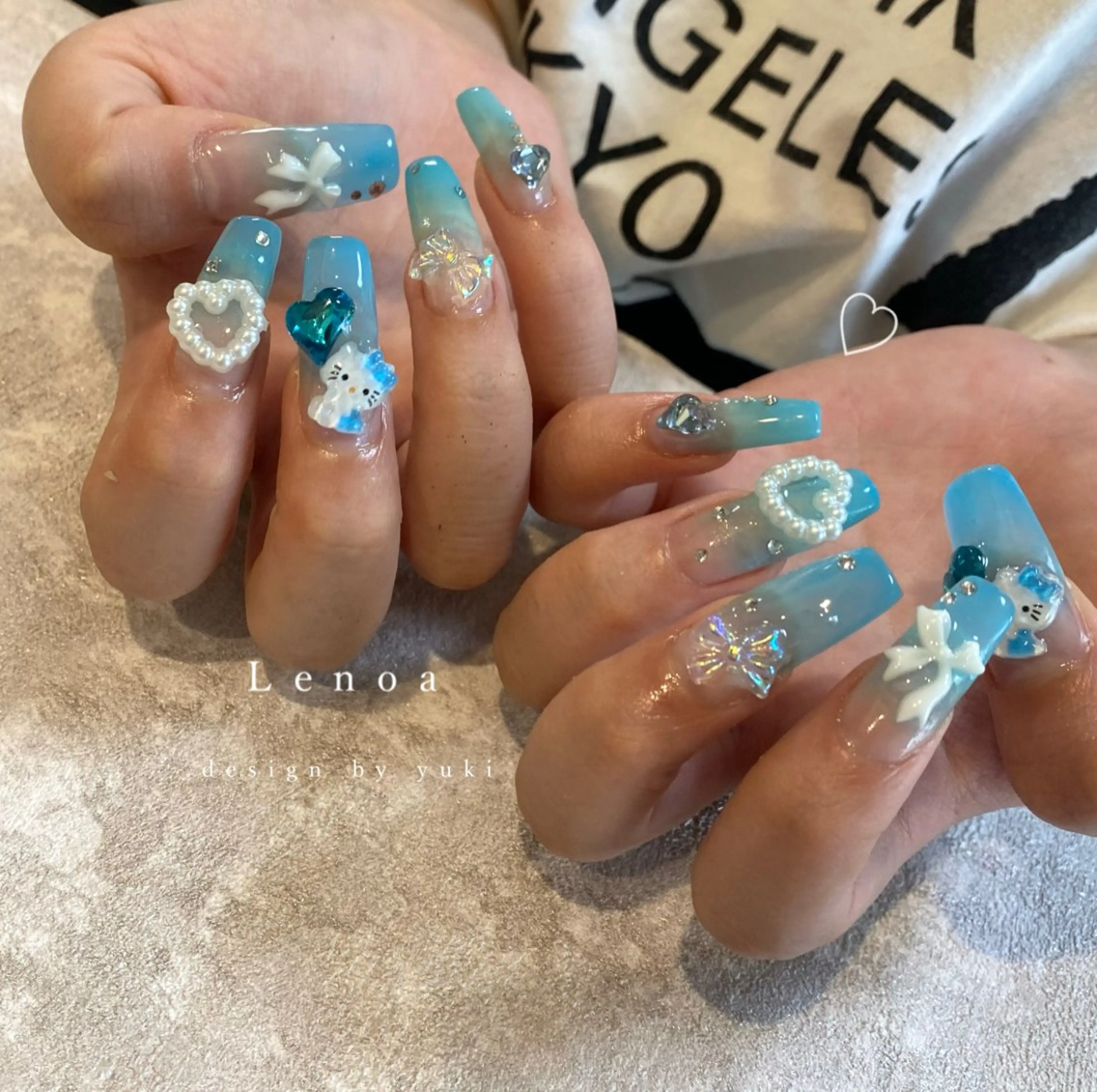 ネイル ハンドネイル Lenoa Yukiのネイルデザイン