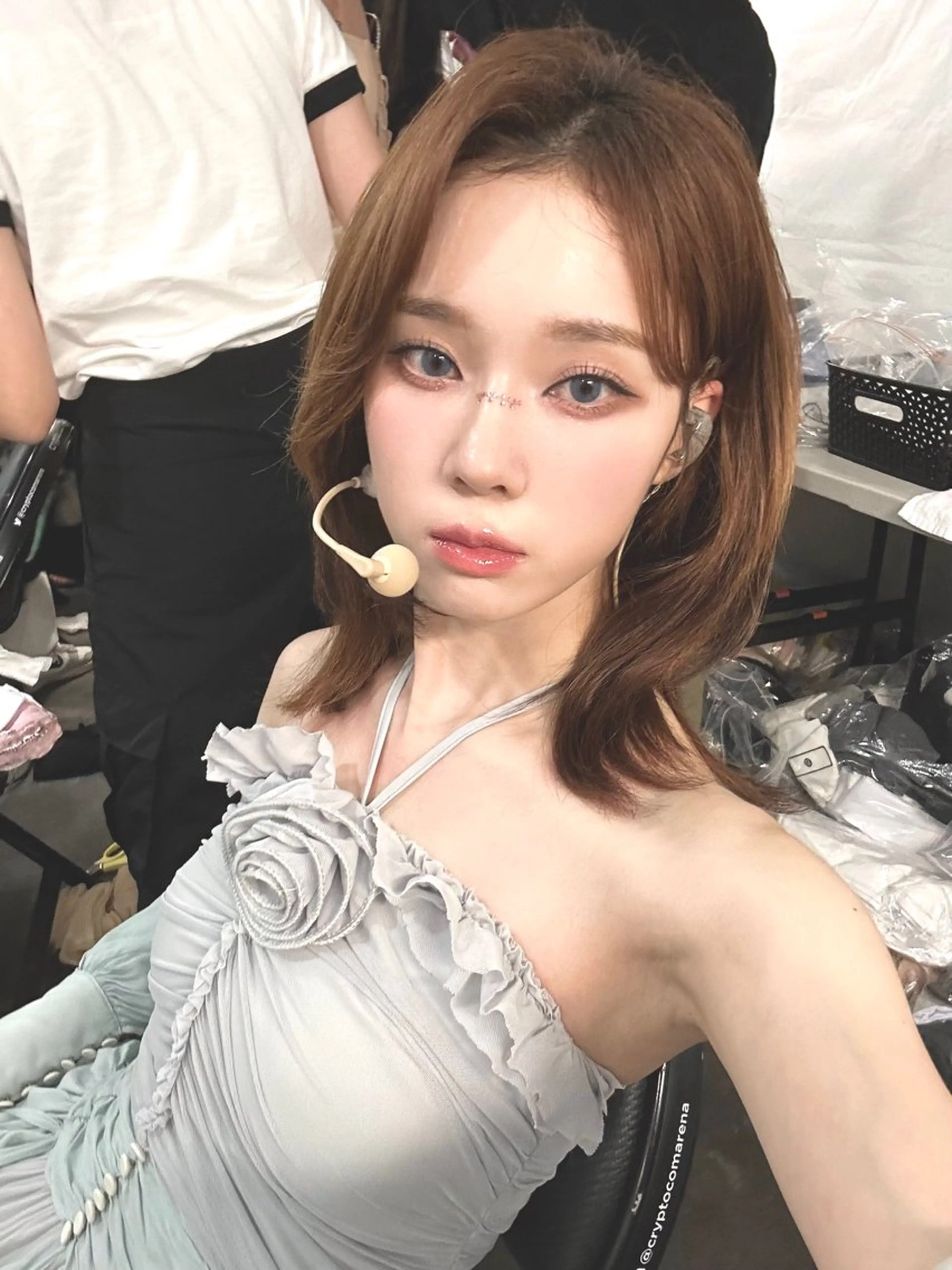 ミディアム 中顔面短縮 顔まわり新田大翔のヘアスタイル