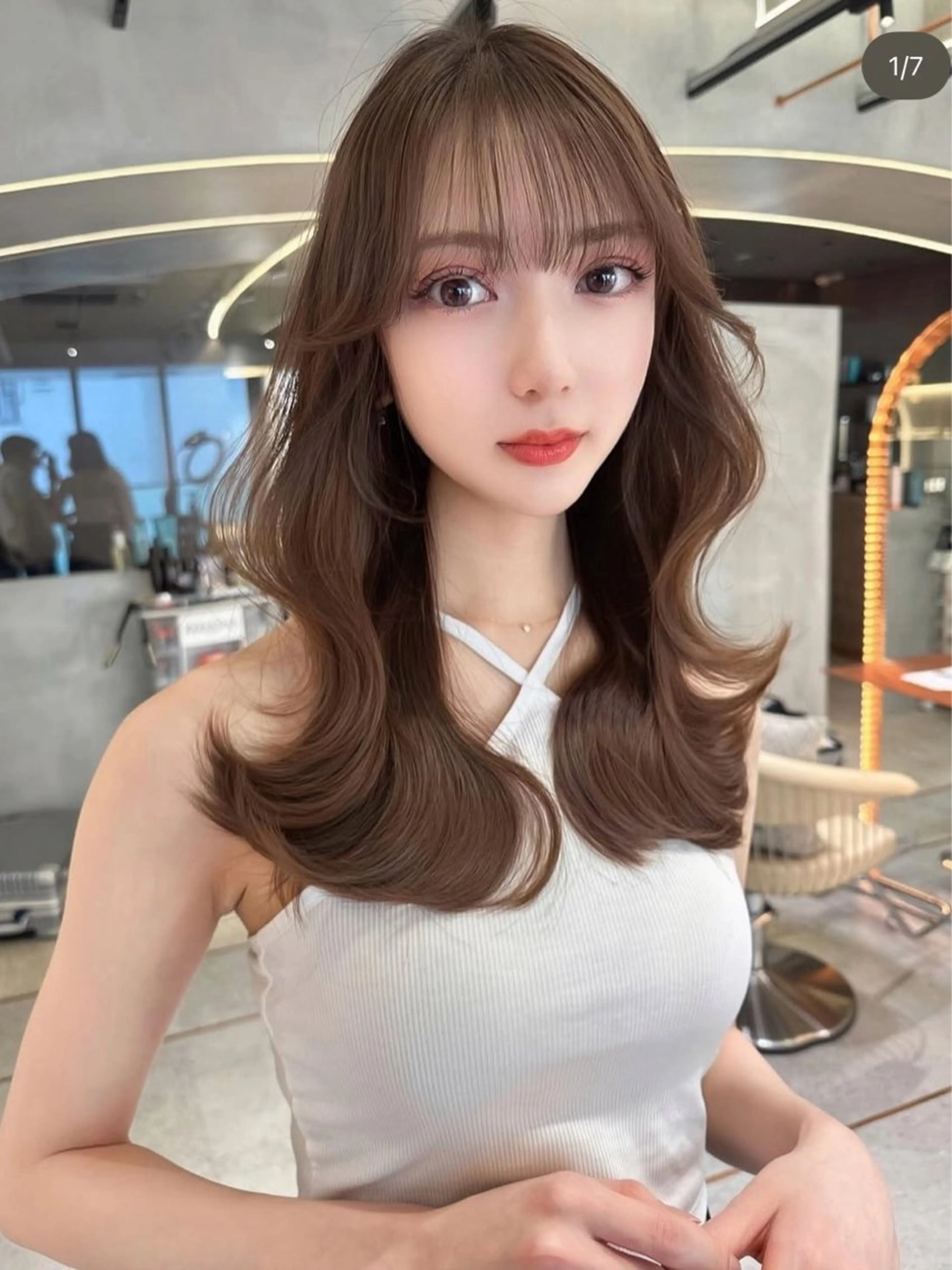 （ブリーチなし）ダブルカラー＋美髪トリートメントの写真