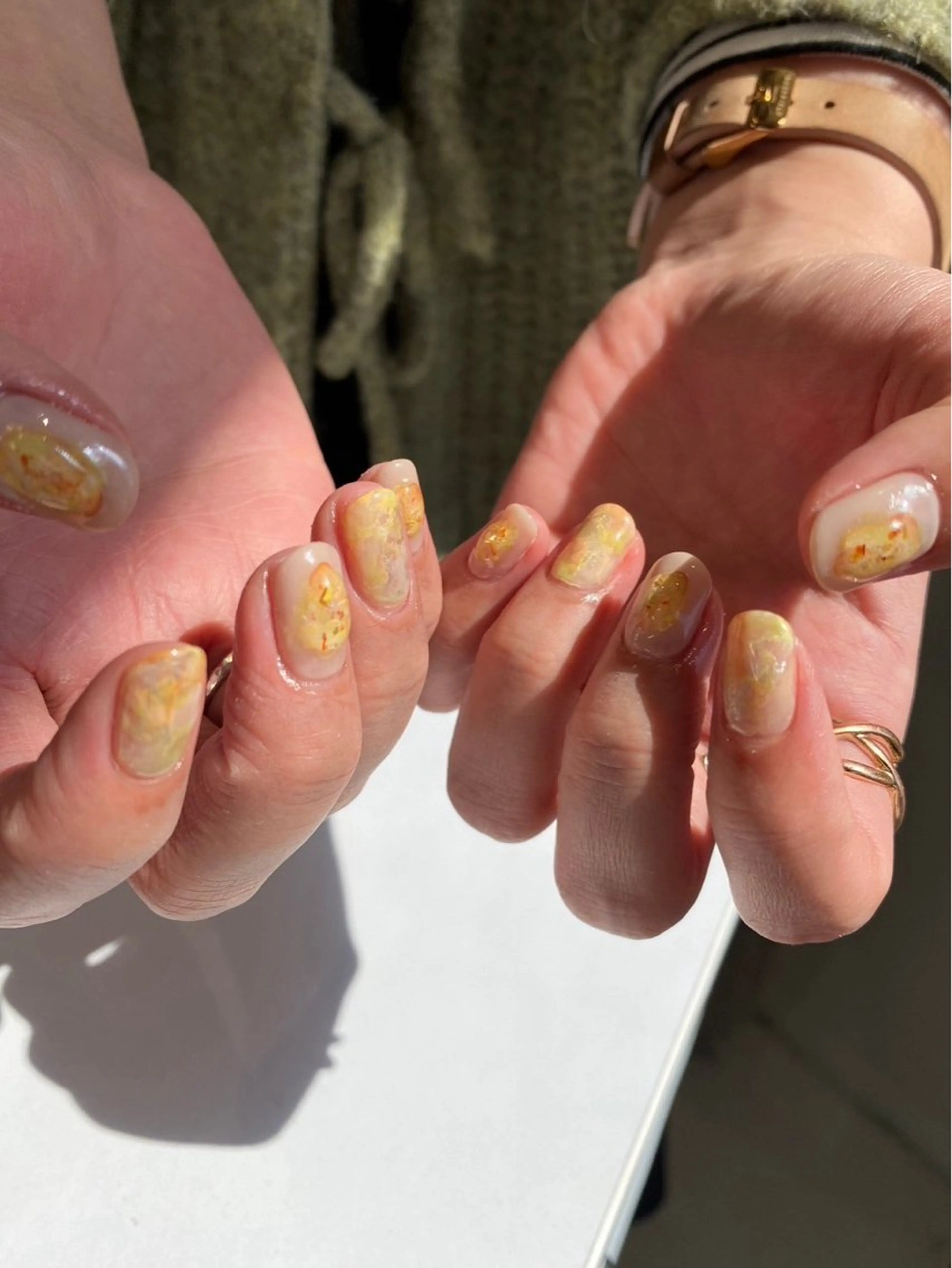 ネイル ジェルネイル マグネットネイル ニュアンスネイル ワンカラーネイル パラジェル ハンドネイル 草加ニュアンスネイル 🌚hersのネイルデザイン