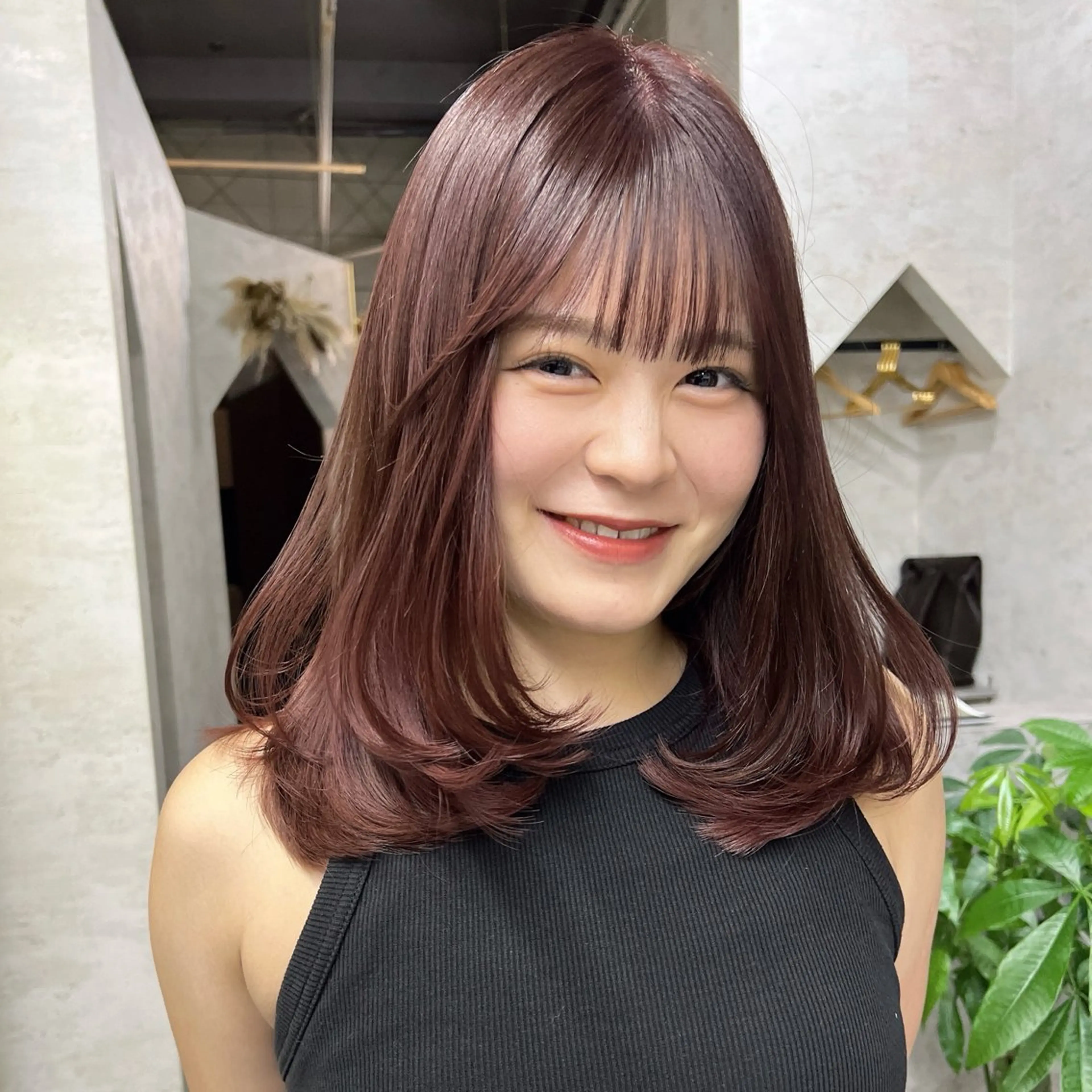 セミロング エクステ・レイヤ ーカット/yuunaのヘアスタイル