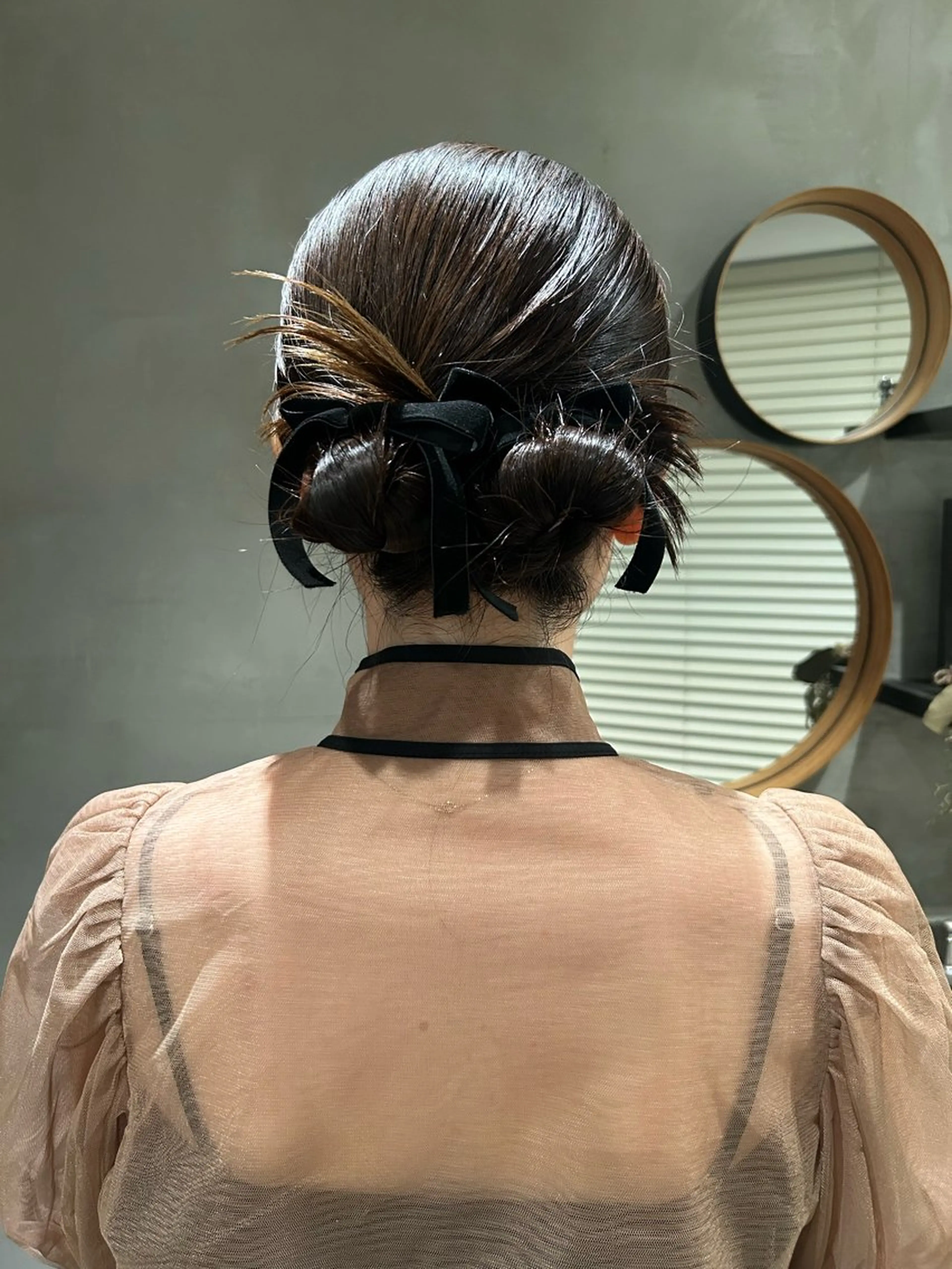 セミロング ヘアアレンジ デザイン/アレンジ ❤︎イシイレイのヘアスタイル