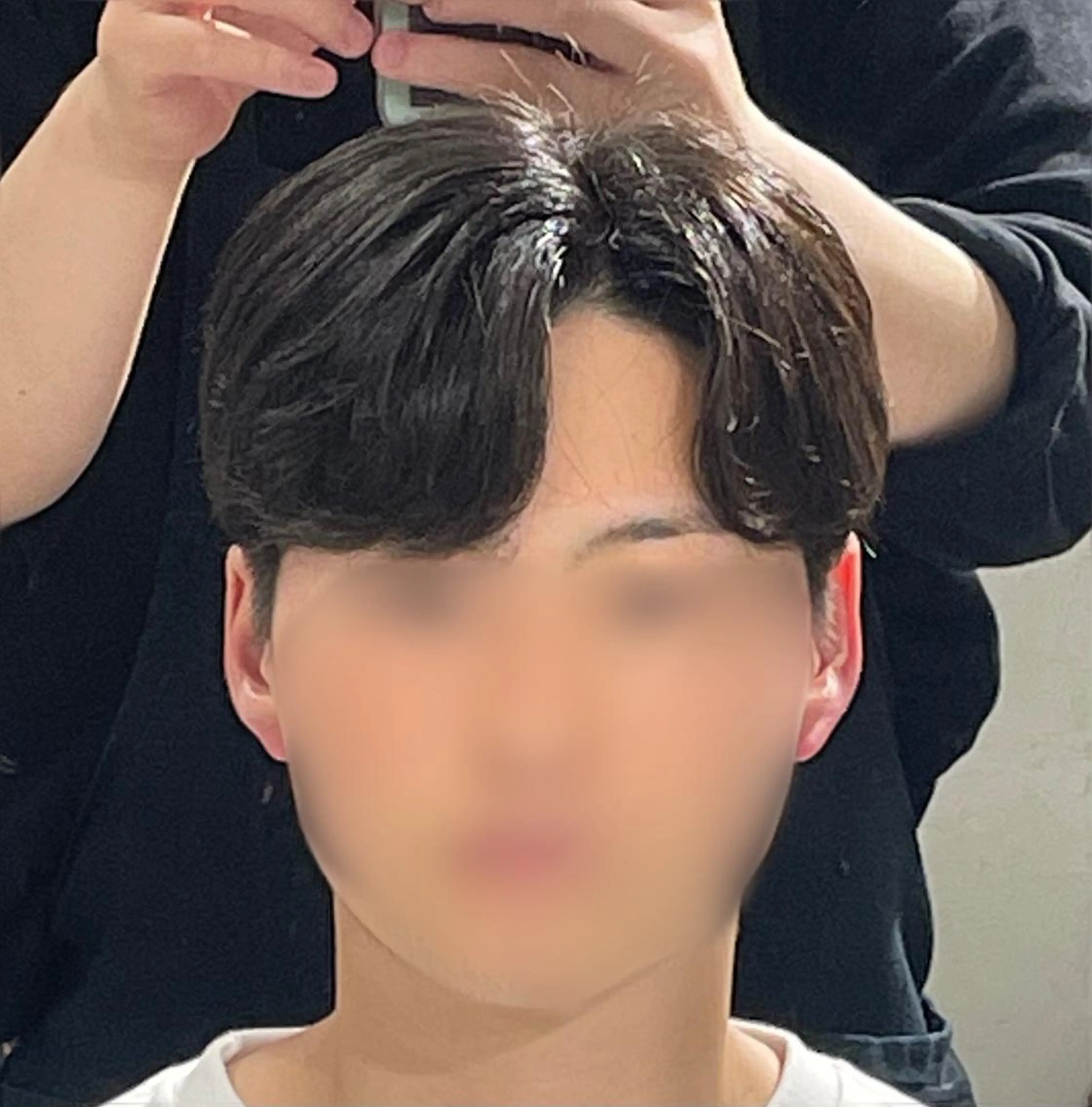 ショート メンズ カット パーマ key キーのヘアスタイル