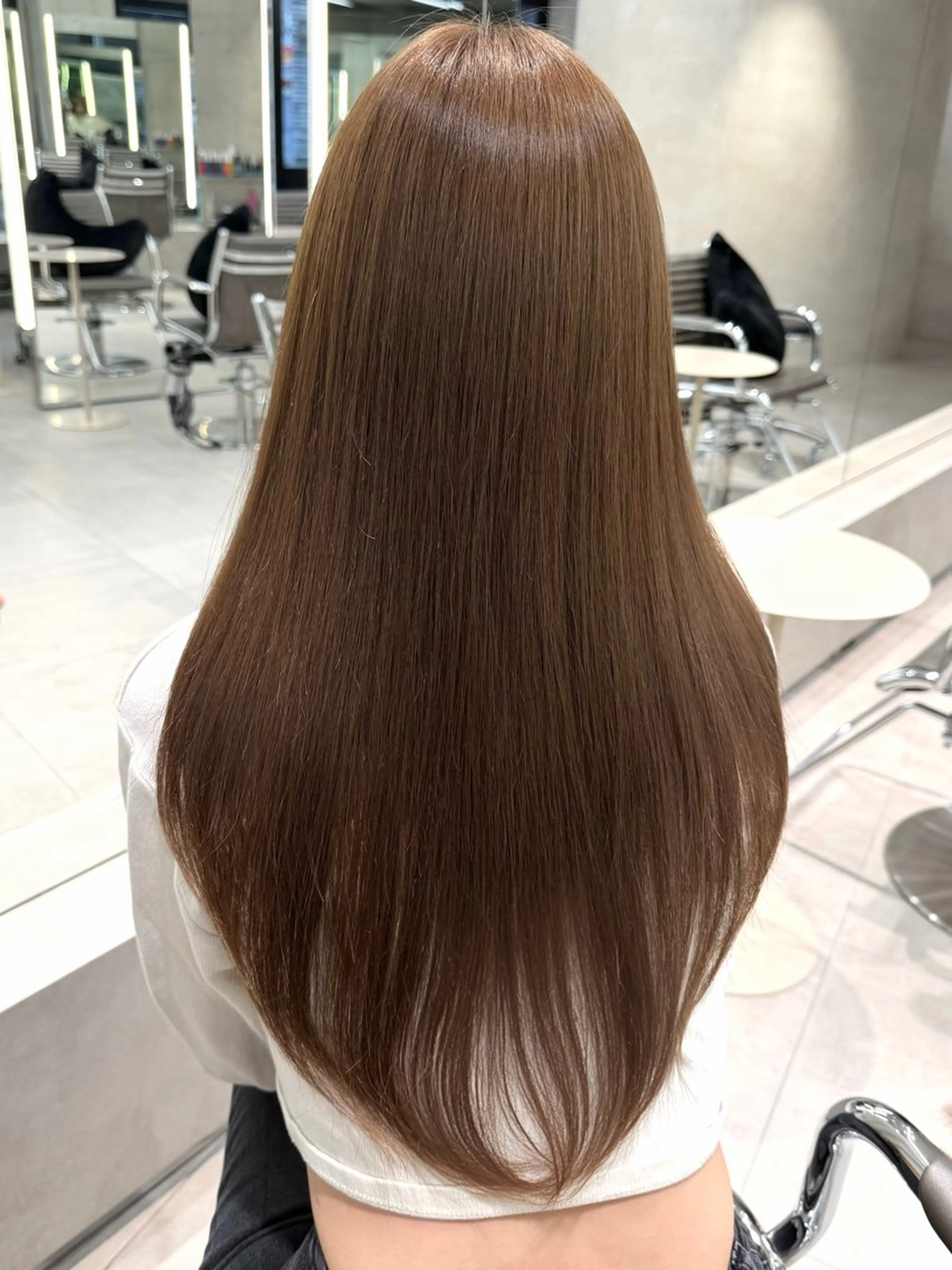 ロング カラー カット ヘアカラー MIES amane(アマネ)のヘアスタイル