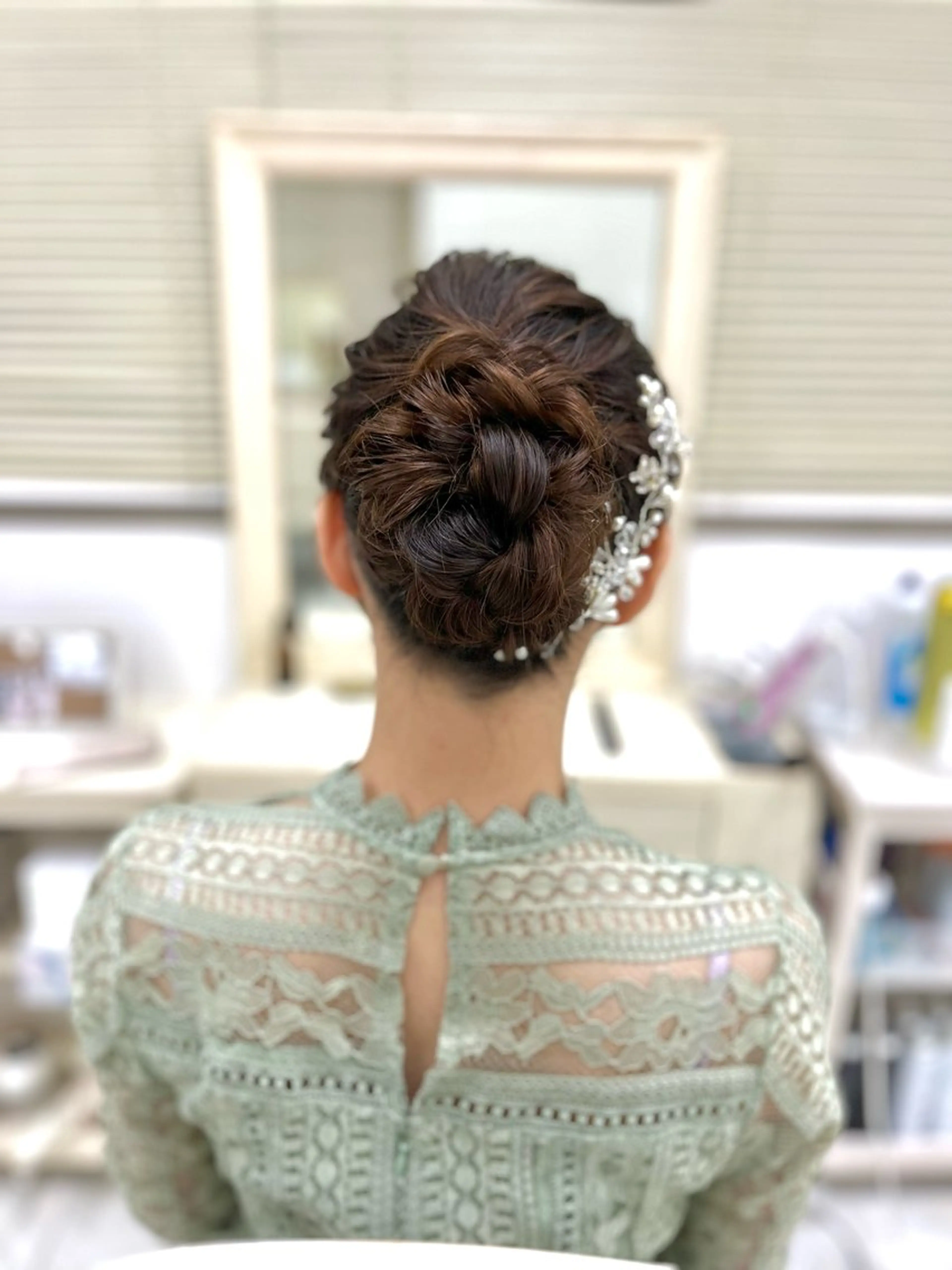 ヘアアレンジ 似合わせヘアメイク 💐オダギリチアキのヘアスタイル