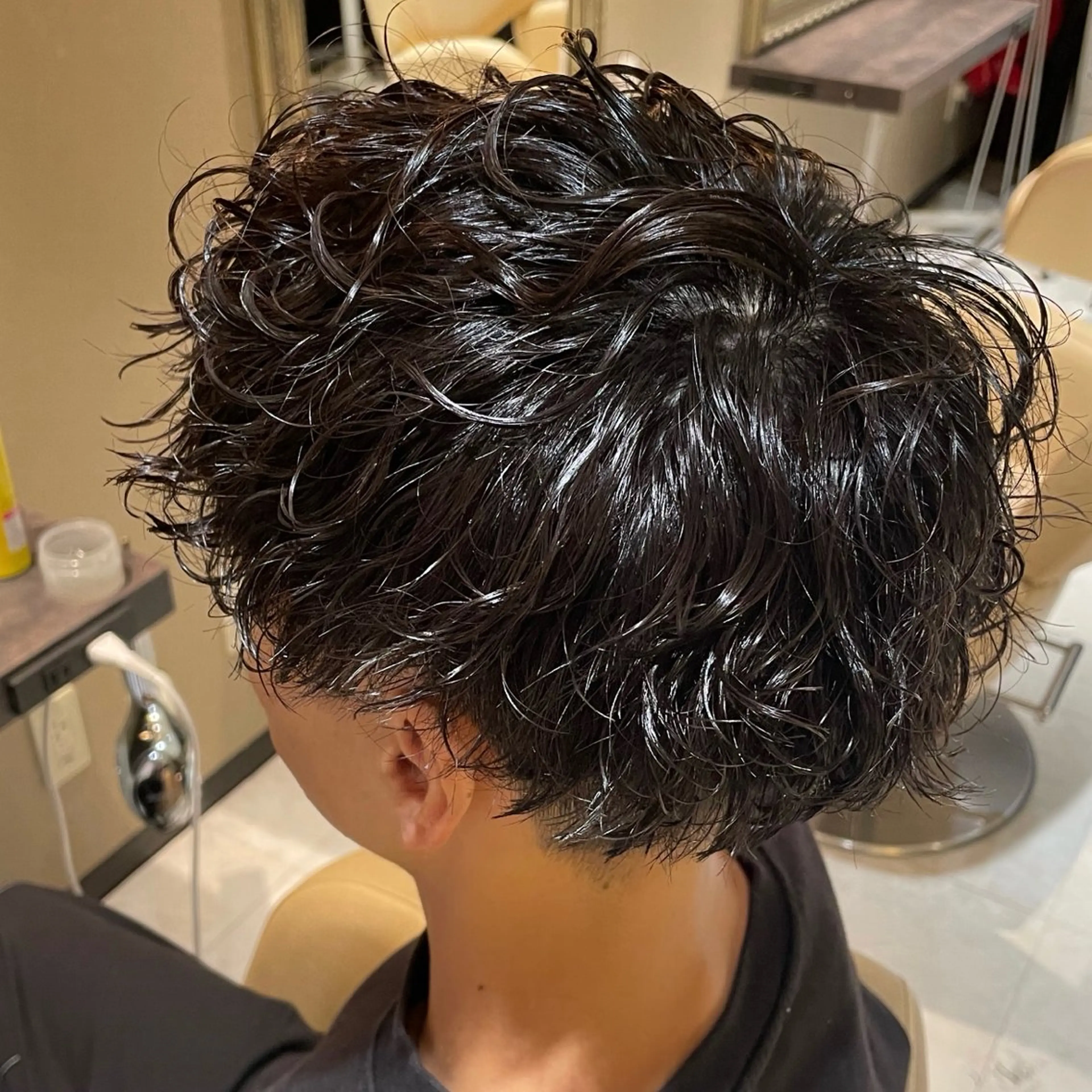 ショート パーマ メンズ メンズ専門美容師✂︎ 大庭勝己のヘアスタイル