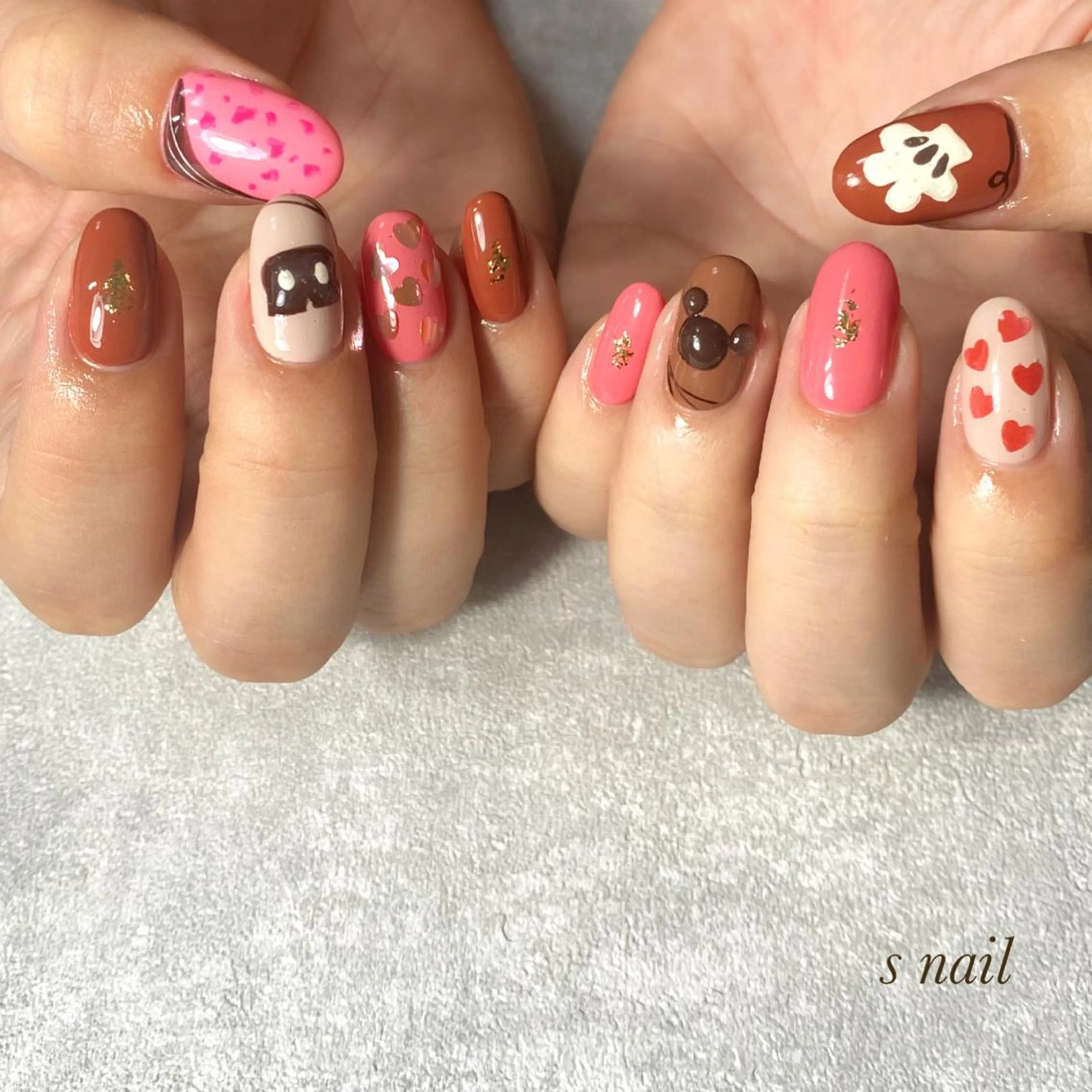 ネイル アートネイル s nail さとよしみゆきのネイルデザイン