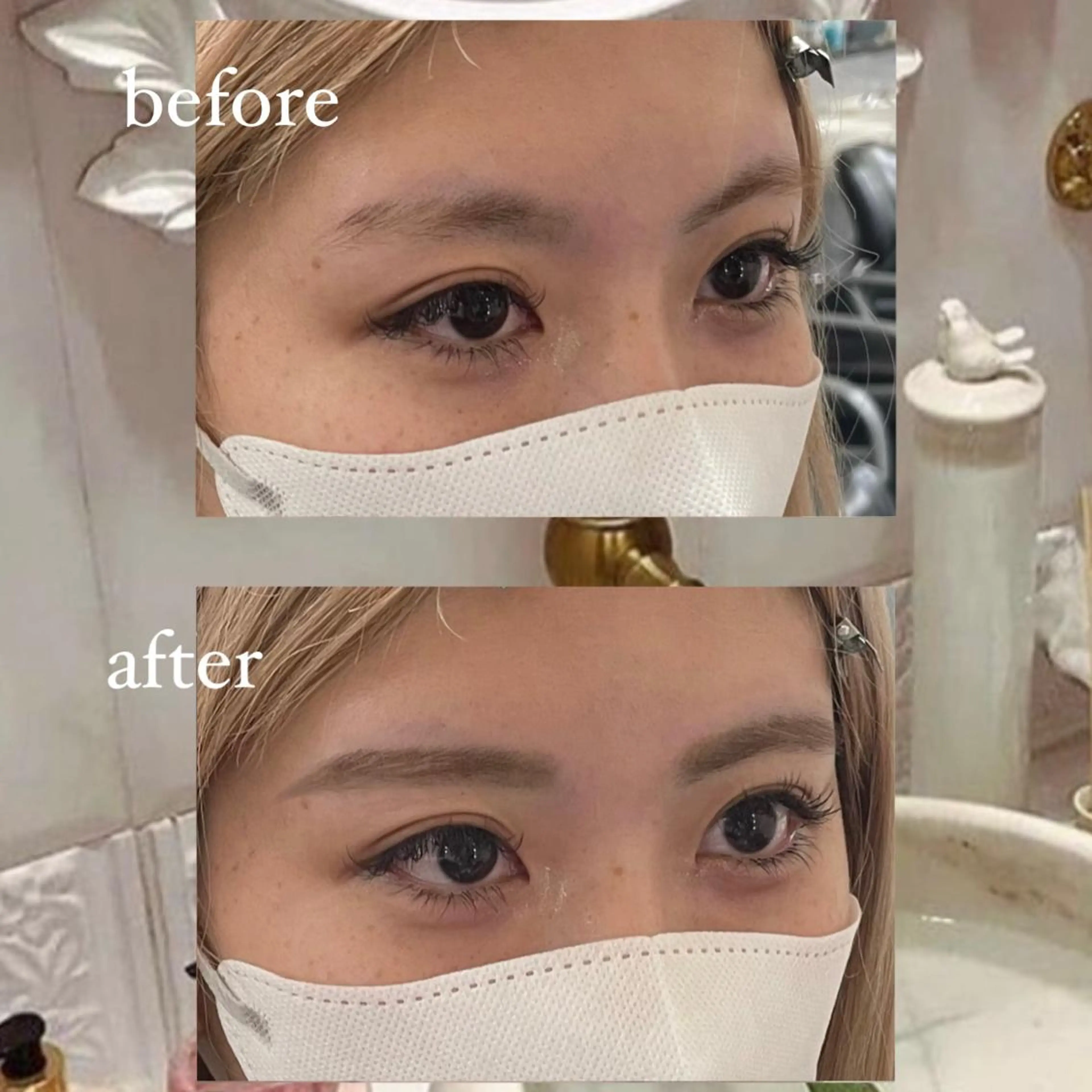 アイブロウ うるツヤハイトーン/ レイヤー⟡mayuのヘアスタイル