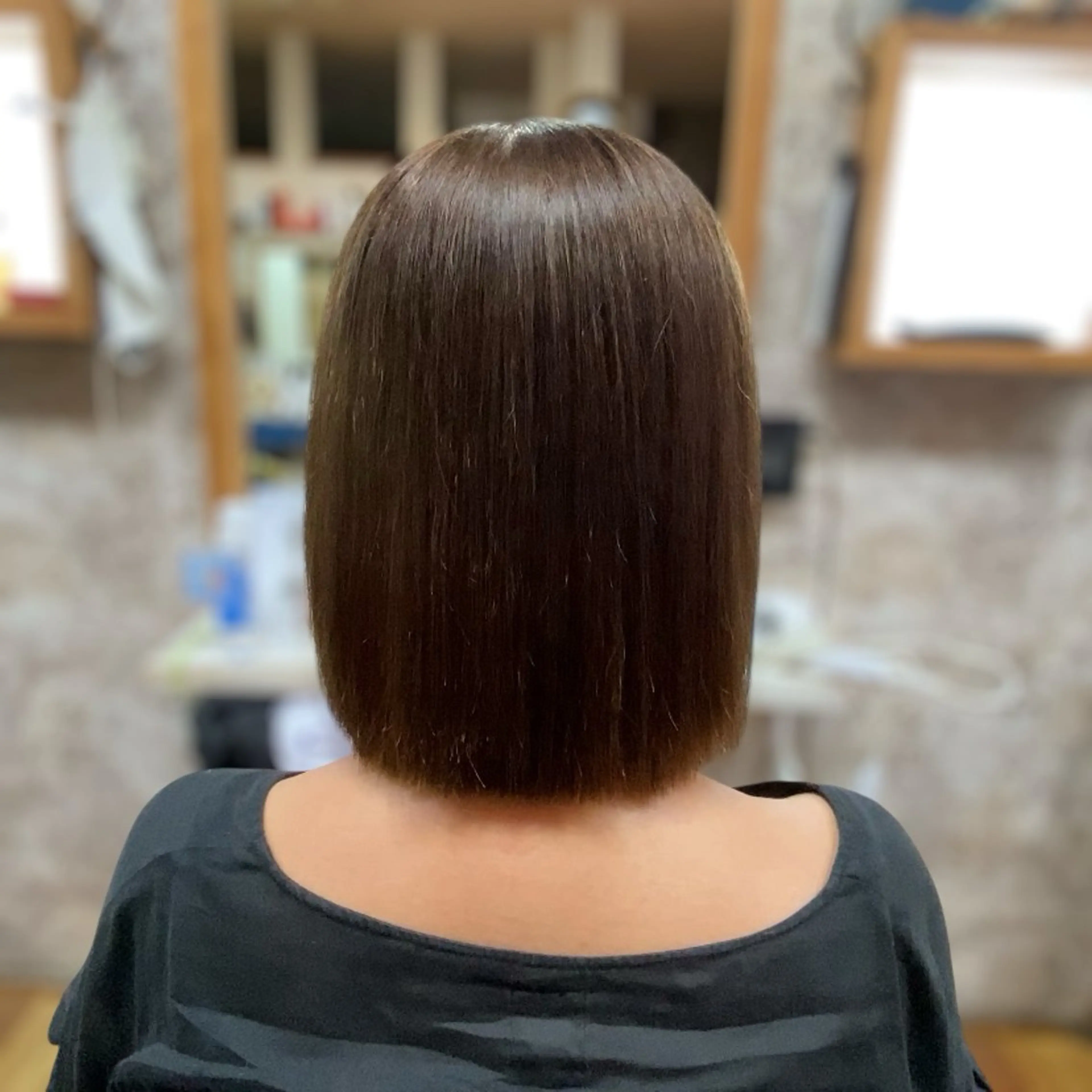 ミディアム YELLOW CORN 金沢文庫所属・【金沢文庫4分】髪質 改善/縮毛矯正アラタのヘアスタイル