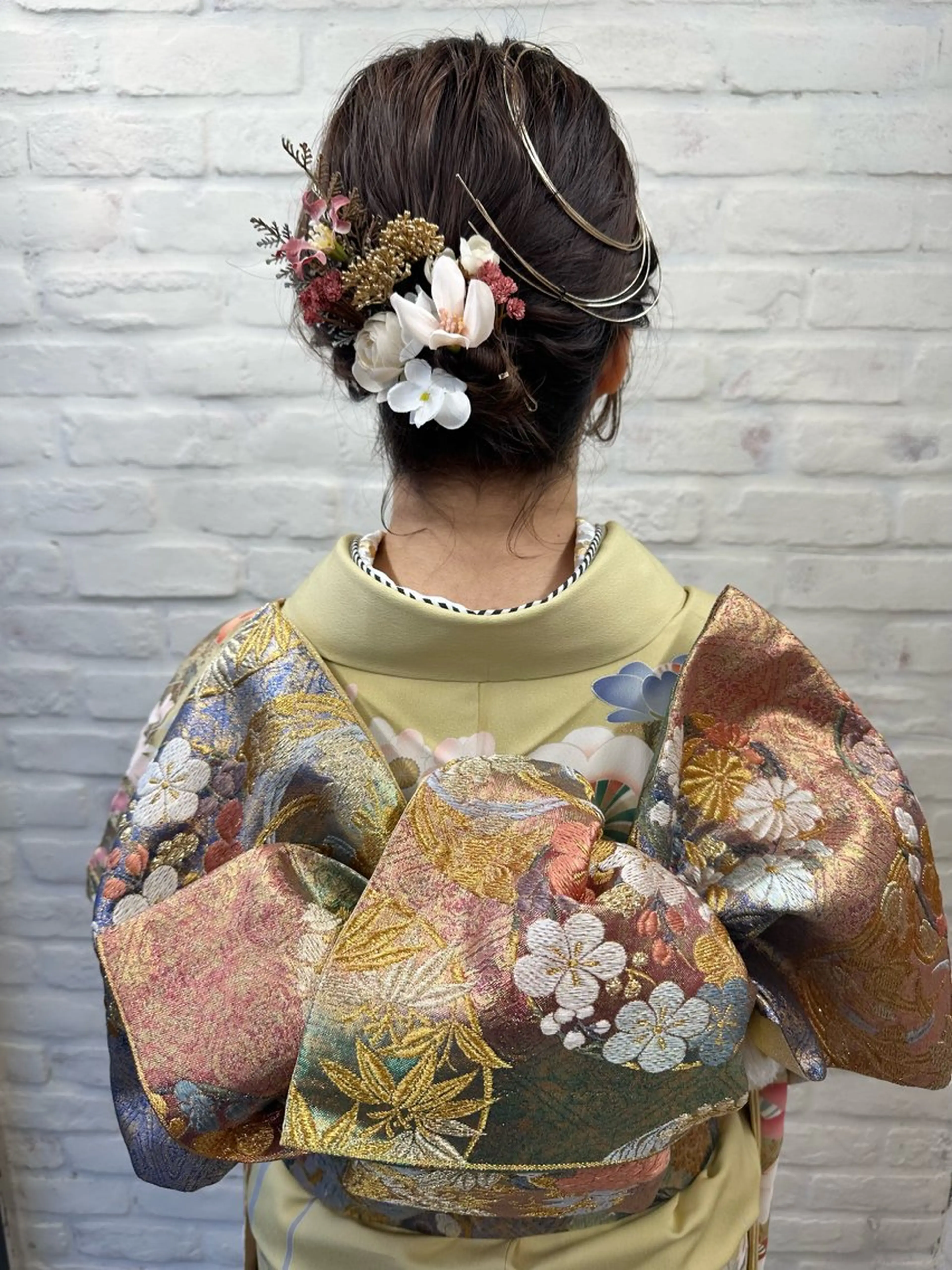 セミロング ヘアセット 🌈トップデザイナー 金沢駅近nanamiのヘアスタイル