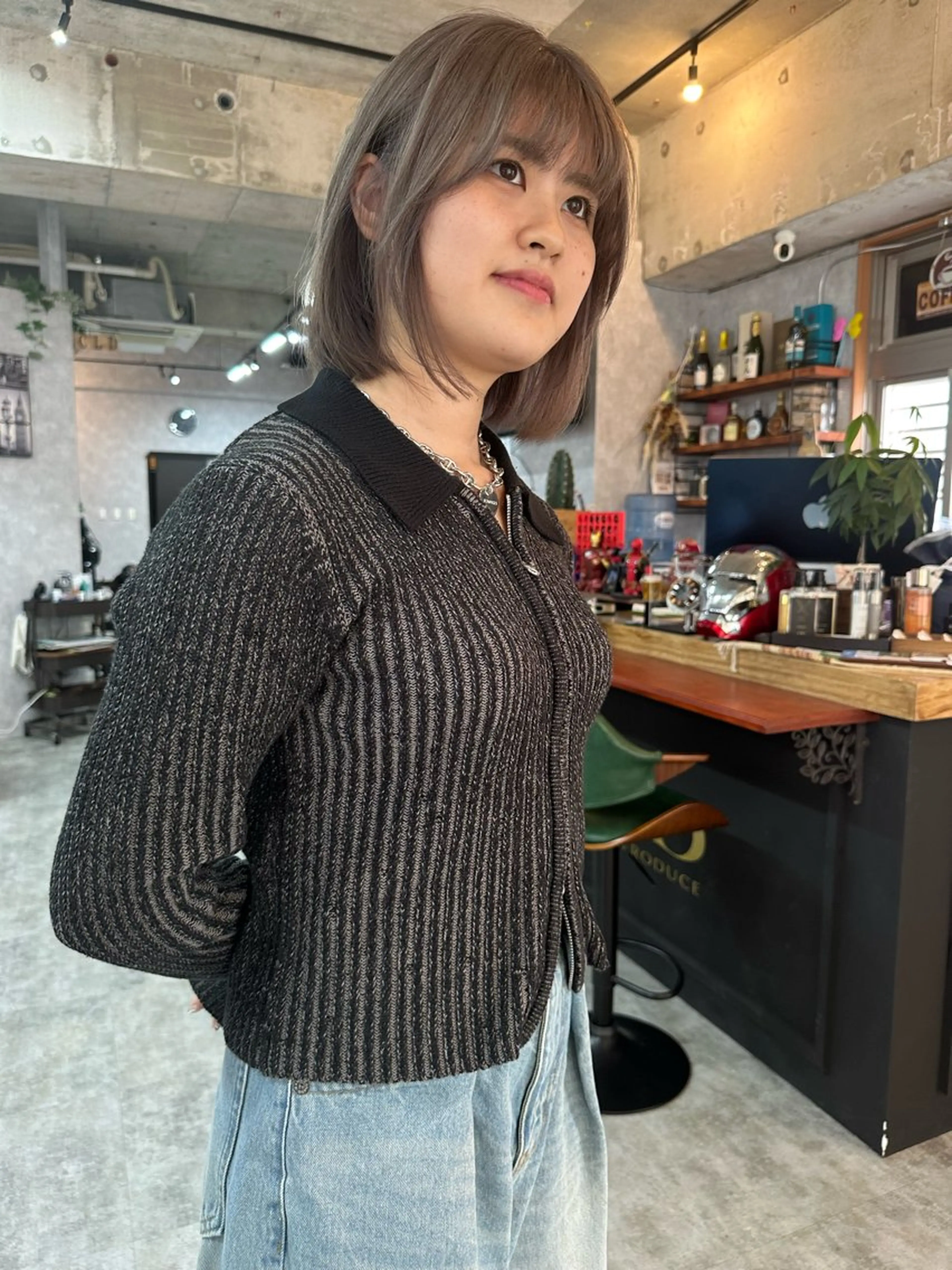 ショート 切りっぱなしボブ ショートボブ ハンサムショート 丸みショート ボブ カット ヘアカラー トリートメント モテ髪/ボブ/ショー ト/アダチフウトのヘアスタイル