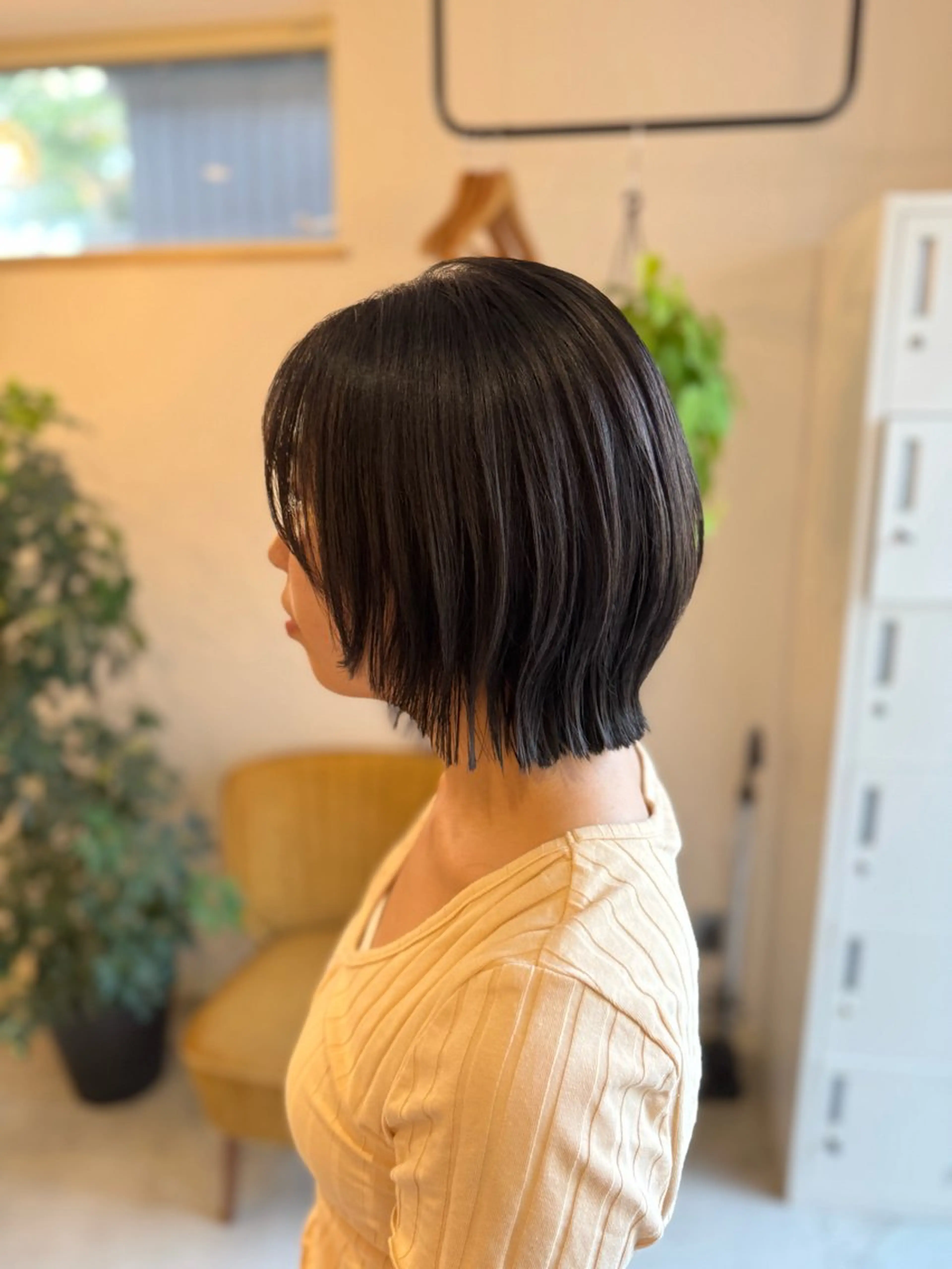 ショート ボブ カット サイトウ ヒトミ 【メイヘア】のヘアスタイル