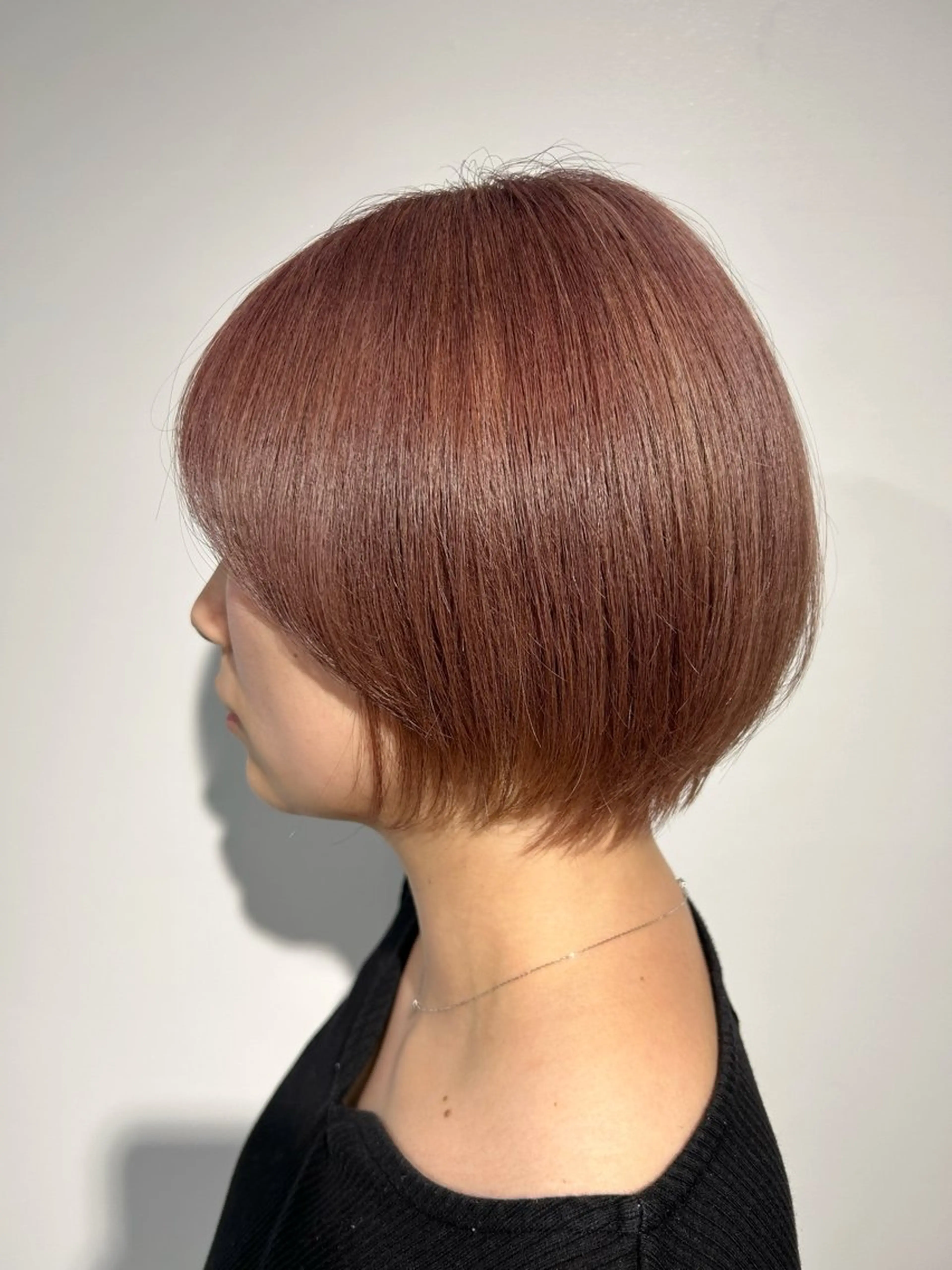 ショート ヘアカラー トリートメント カラーアンドケアリタ kitamuuuのヘアスタイル
