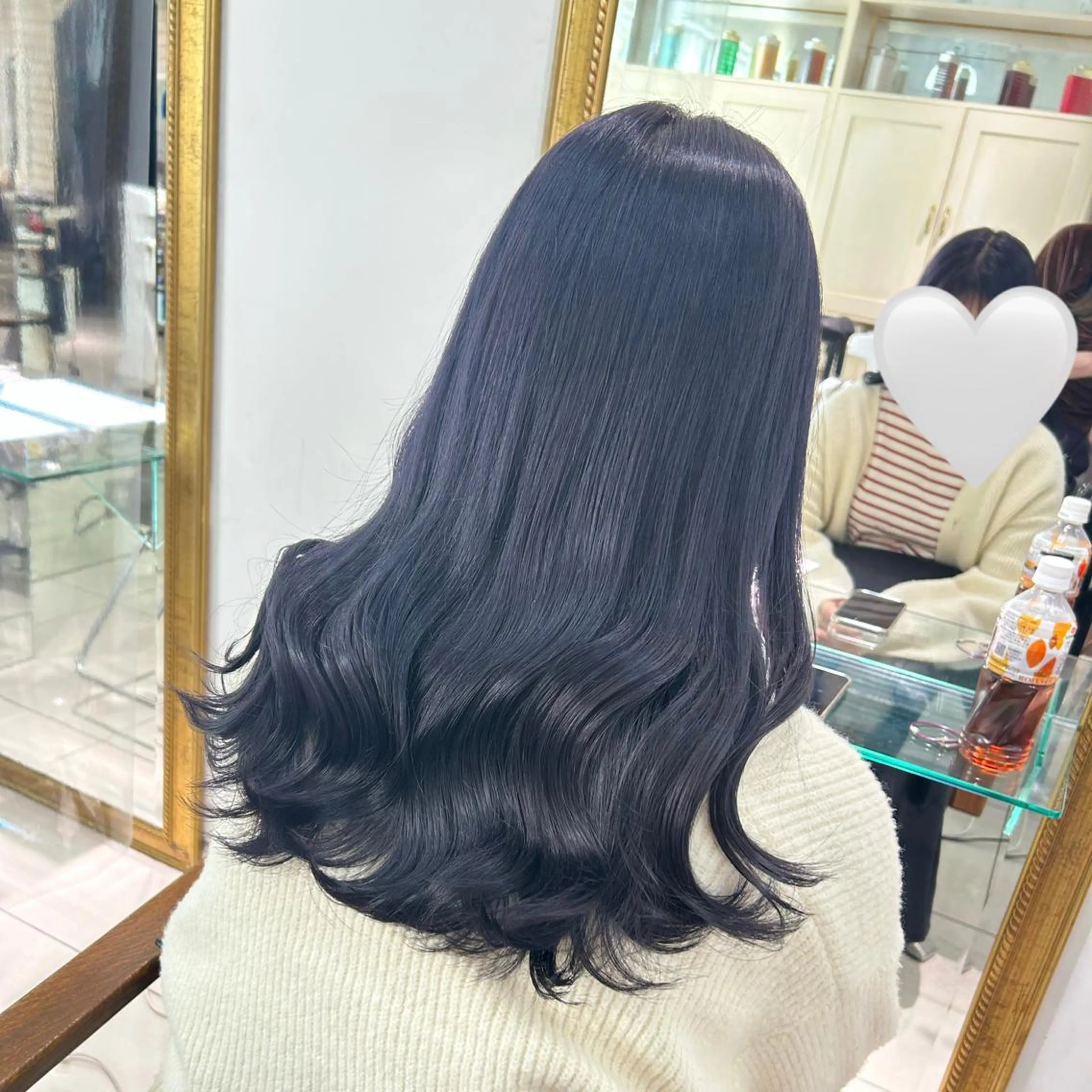 ロング カラー ヘアアレンジ 透明感カラー 古山 結季🌙🖤のヘアスタイル