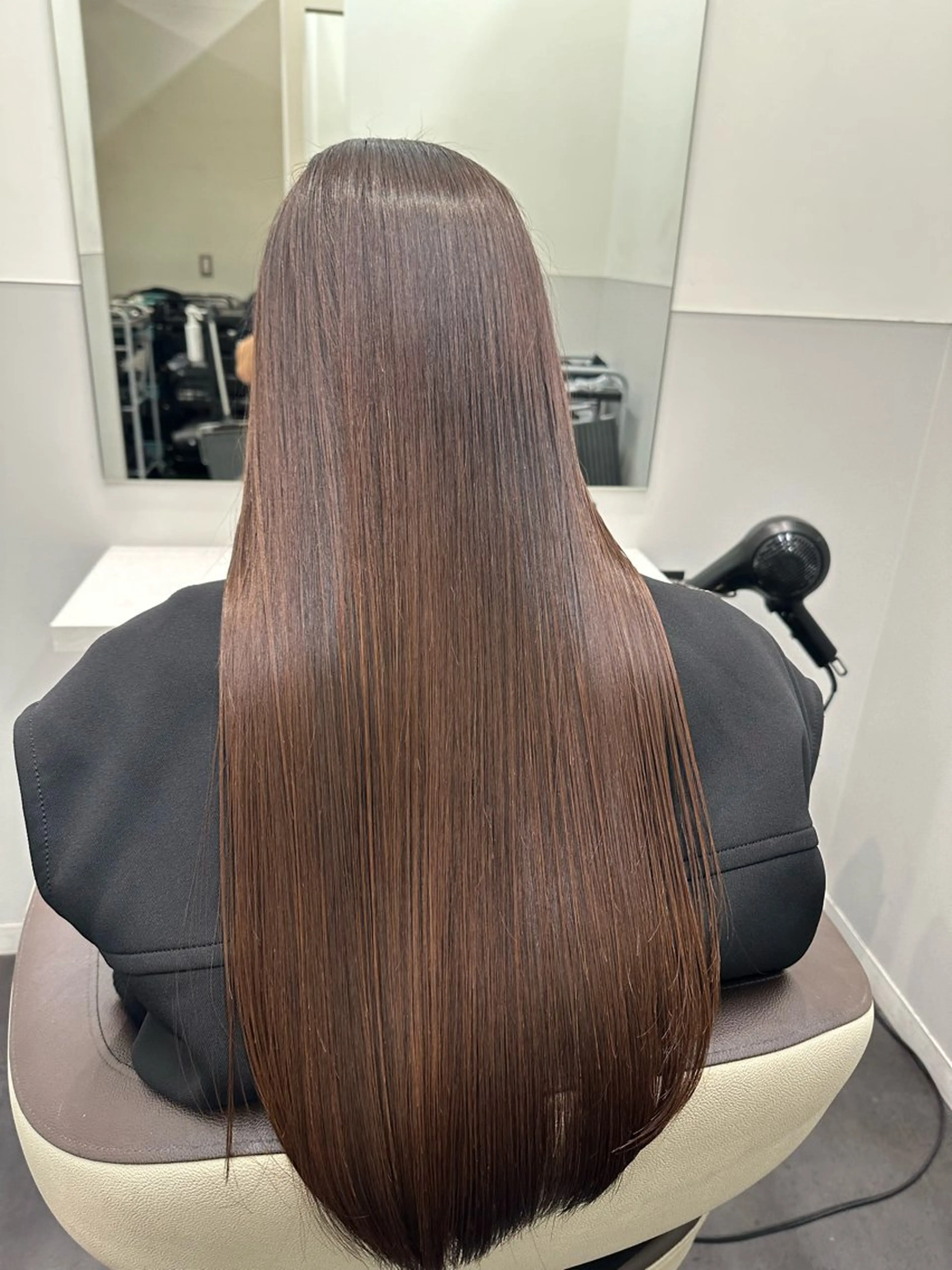 ロング 髪質改善 縮毛矯正 トリートメント 縮毛矯正 【美髪矯正 /髪質改善】RINのヘアスタイル