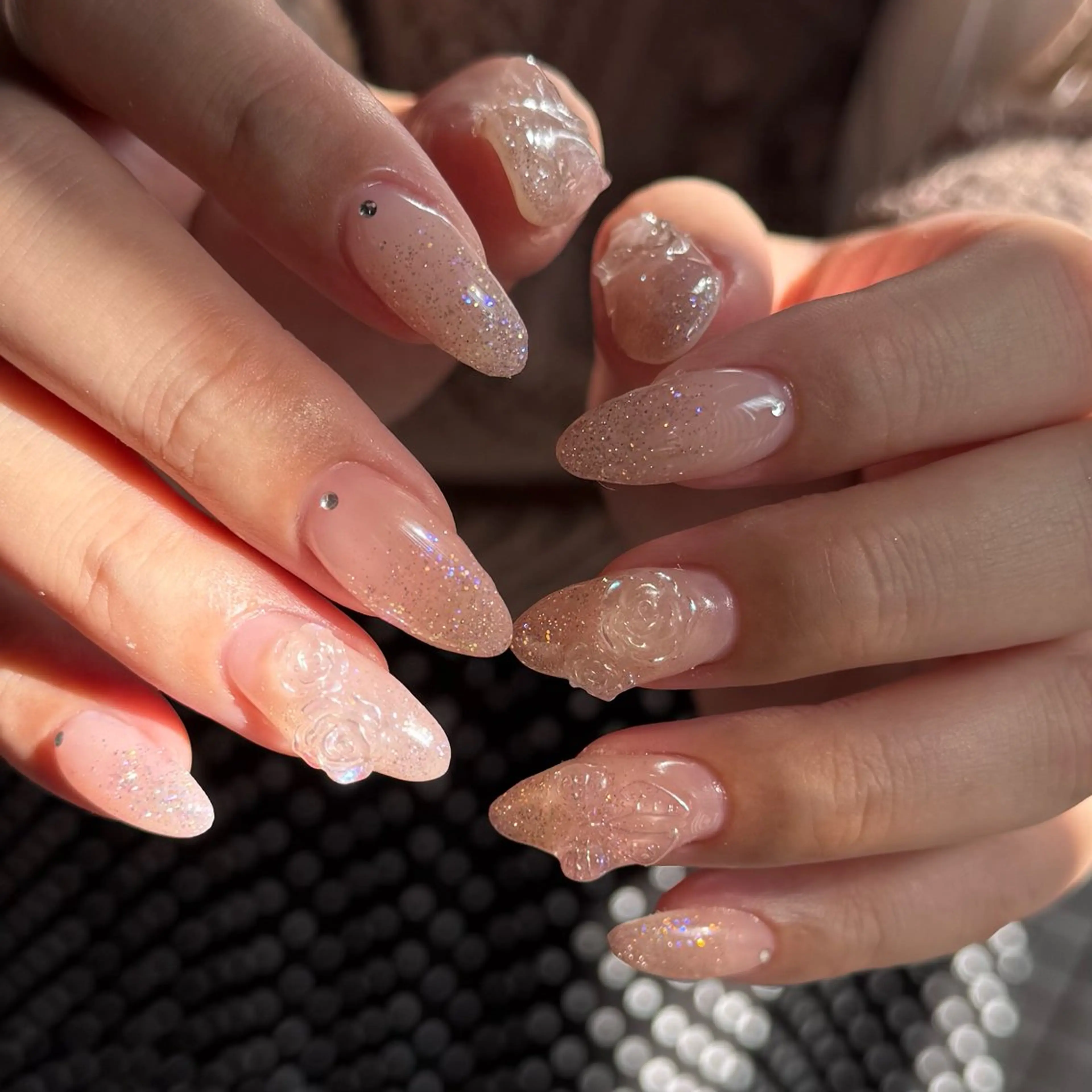 セミロング 小川 柚香のネイルデザイン