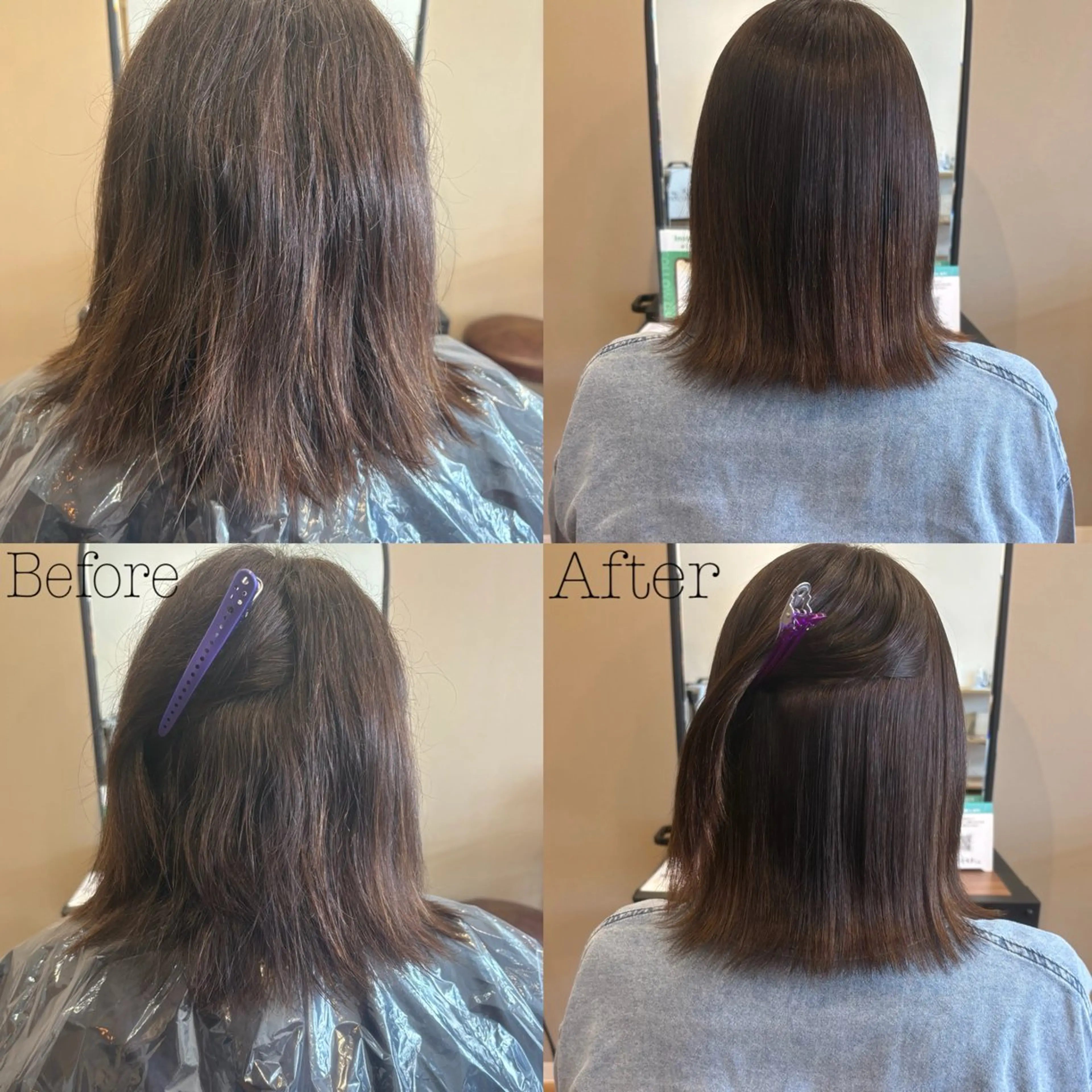 ミディアム 横 田のヘアスタイル
