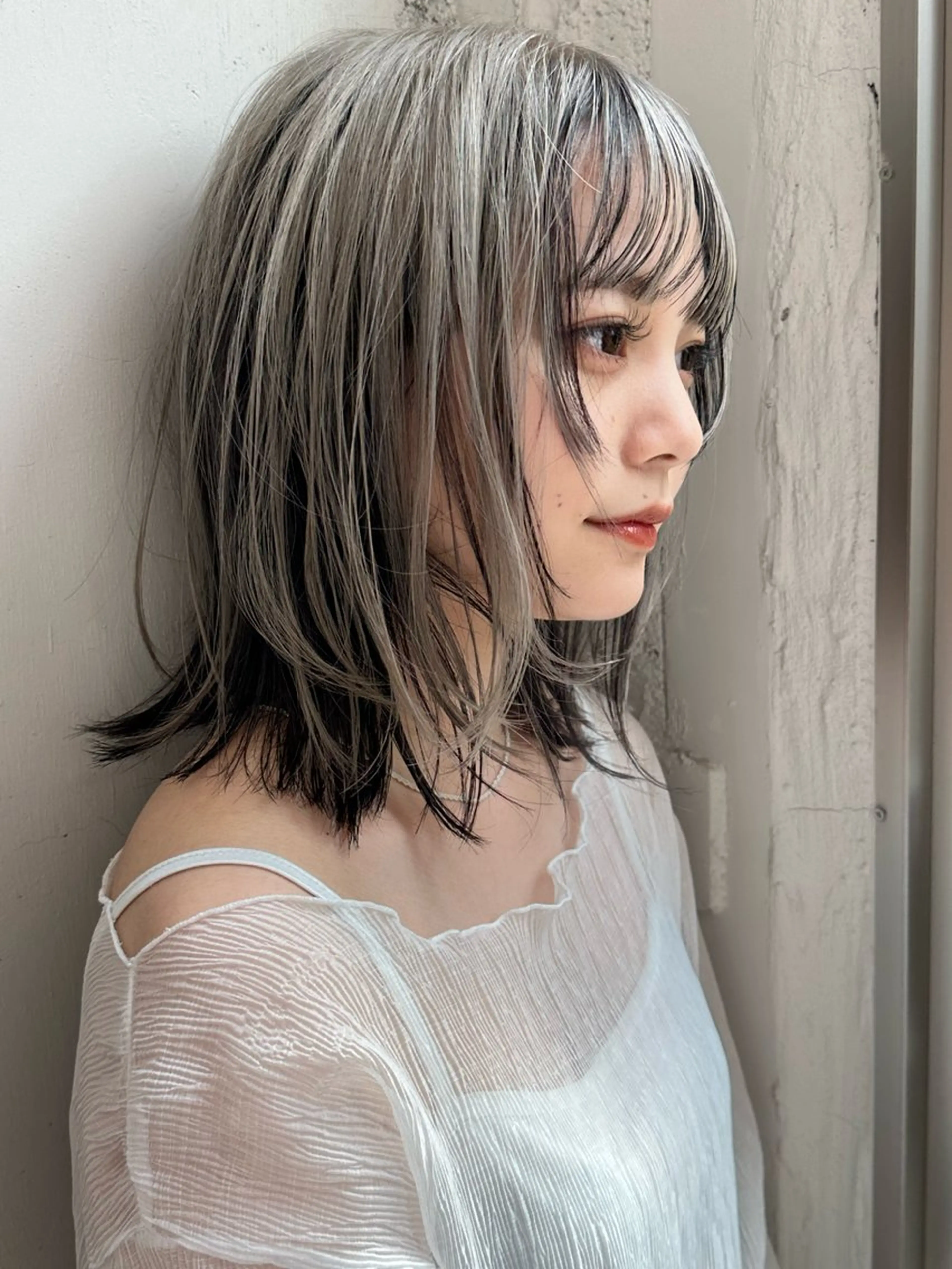 ミディアム 加藤 佑哉のヘアスタイル