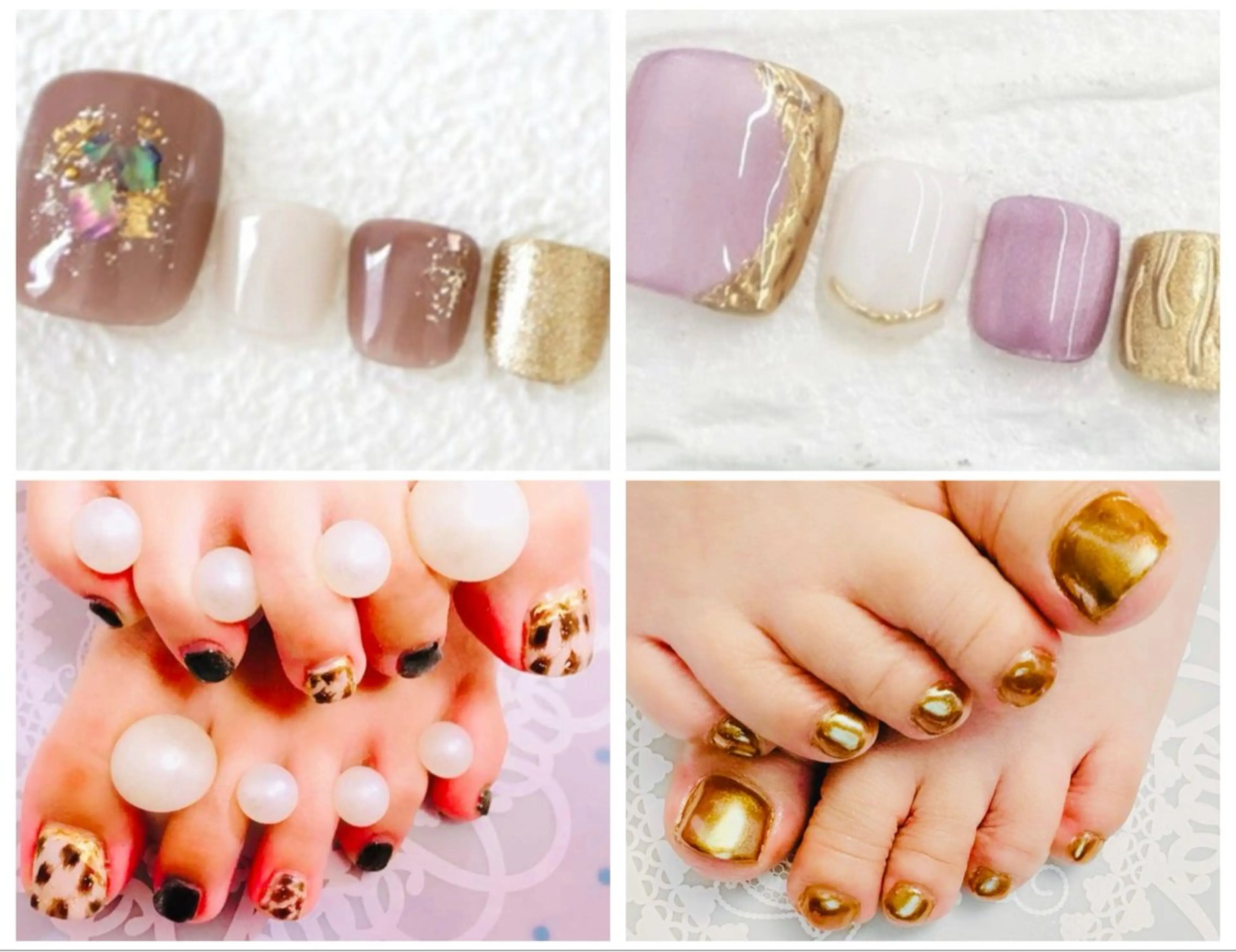 ネイル アートネイル フットネイル ジェルネイル 持ち込み パラジェル フットネイル LUCIA(ルシア）所属・LUCIA 南柏ネイルサロンのネイルデザイン