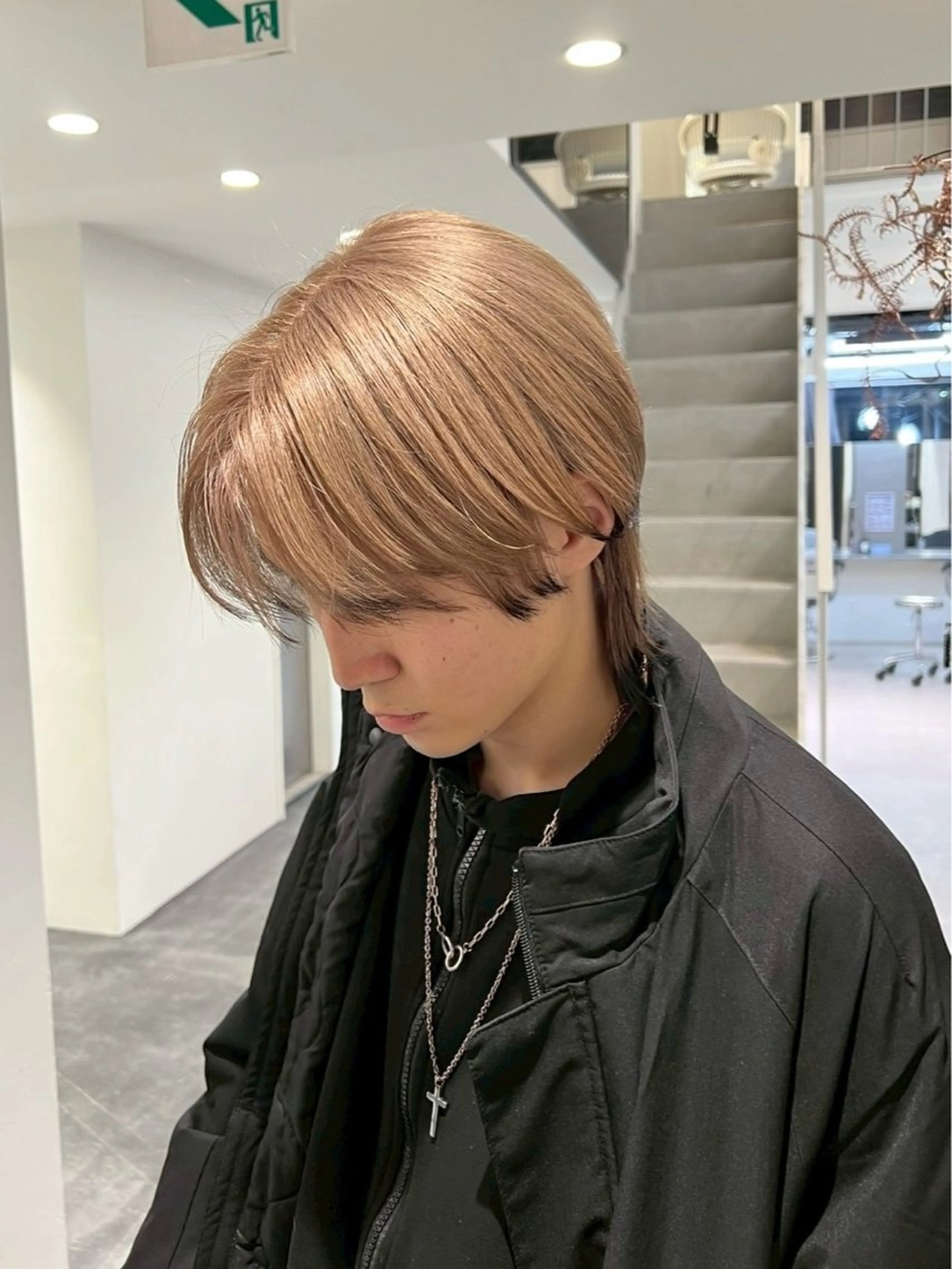 【18:00以降​〜​メンズ限定⭐️】リタッチ➕艶カラー🍀*゜の写真