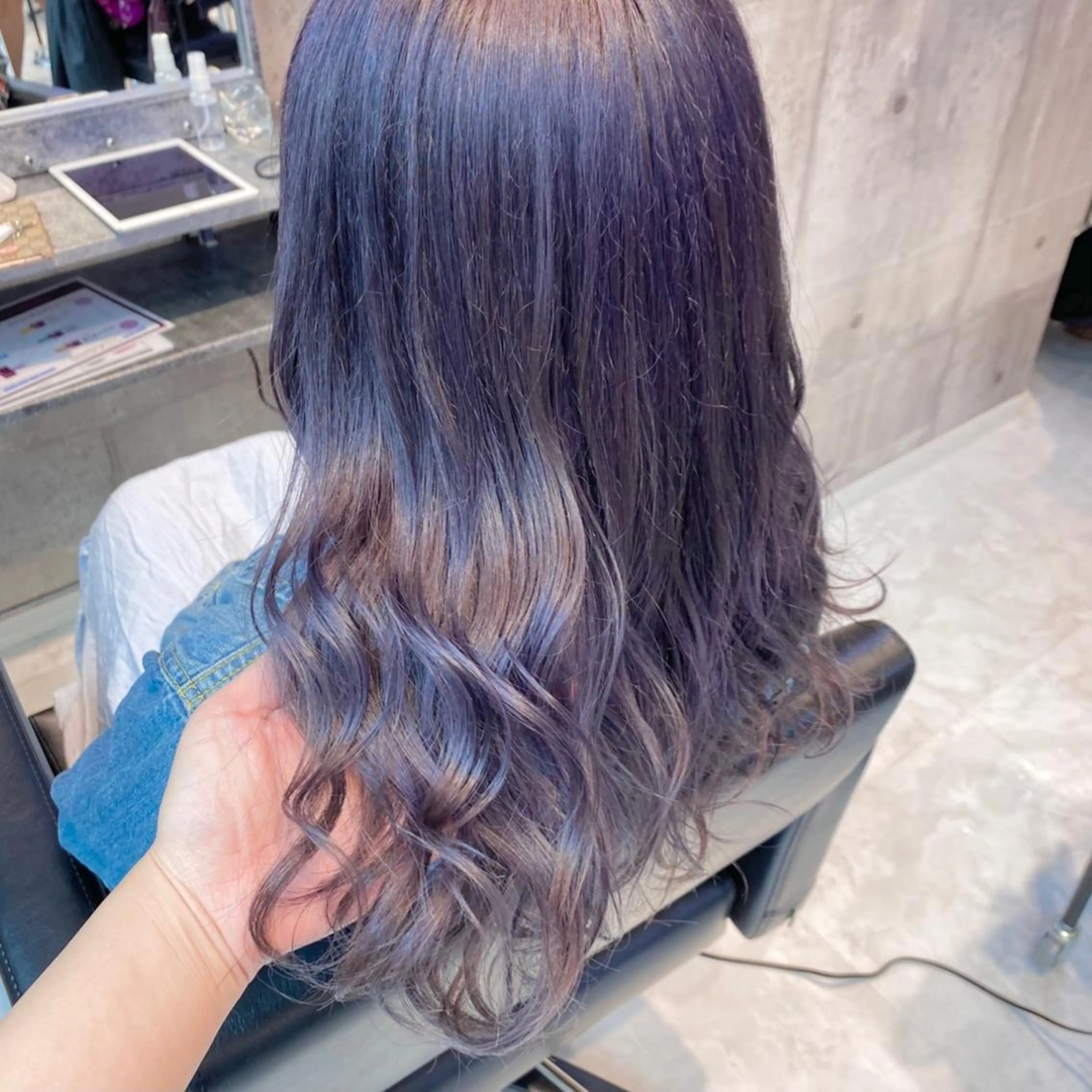 セミロング カラー ヘアアレンジ メンズ キッズ お悩み解決美容師 💐AMIのヘアスタイル