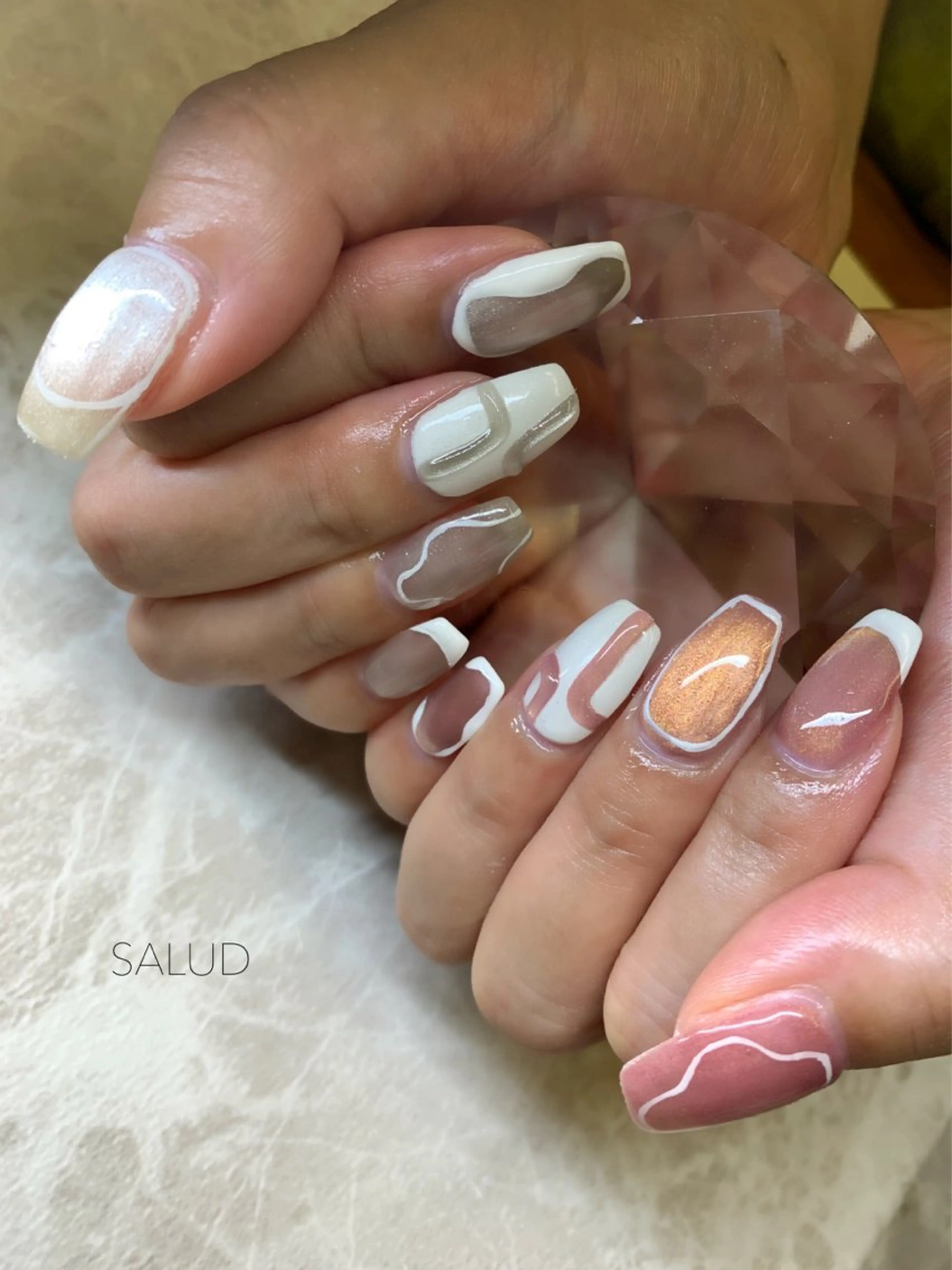 ネイル ハンドネイル Nail Salon SALUDのネイルデザイン