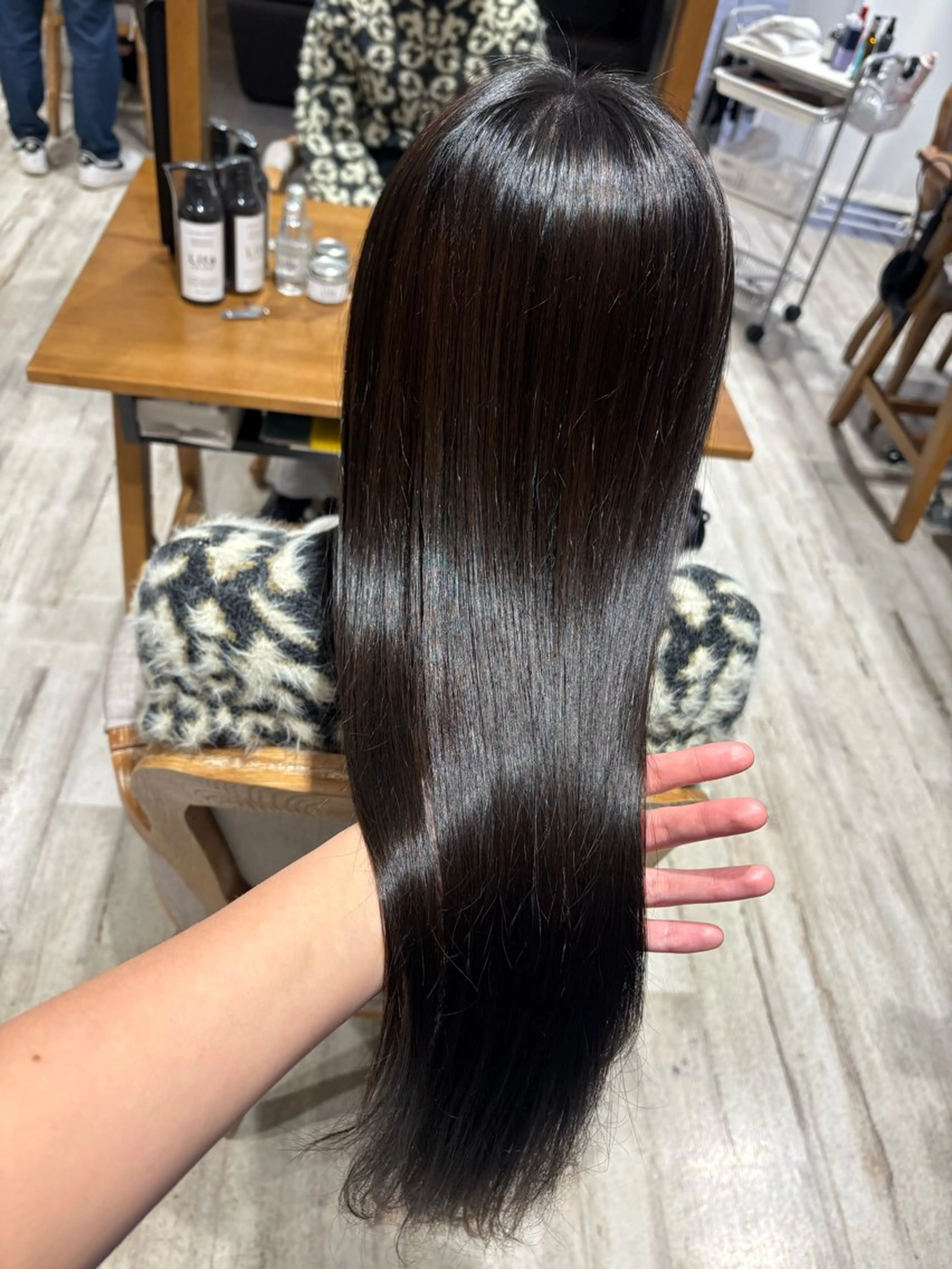 ロング 髪質改善 透明感/韓国風 HIRARIのヘアスタイル